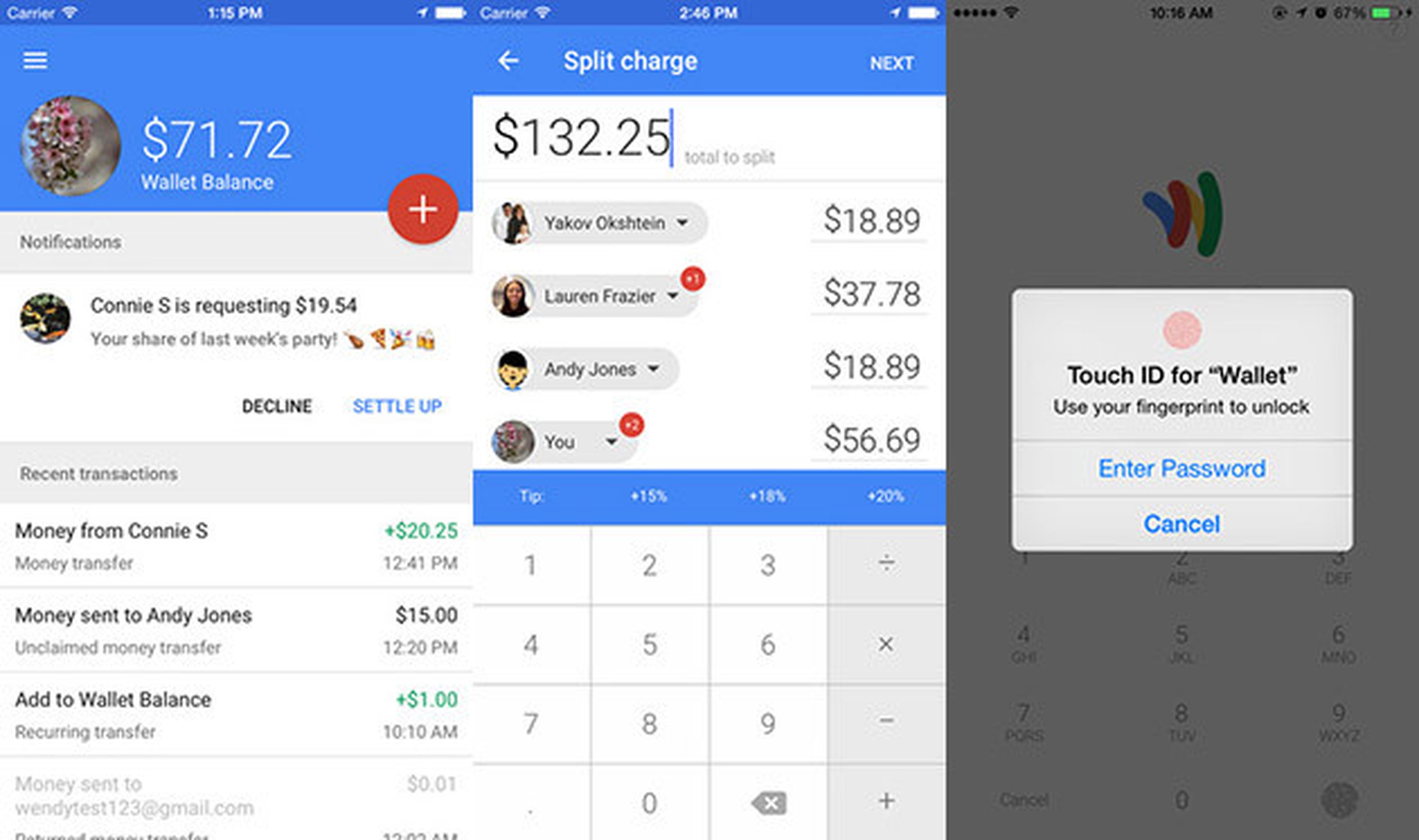 Google Wallet se actualiza con Material Design