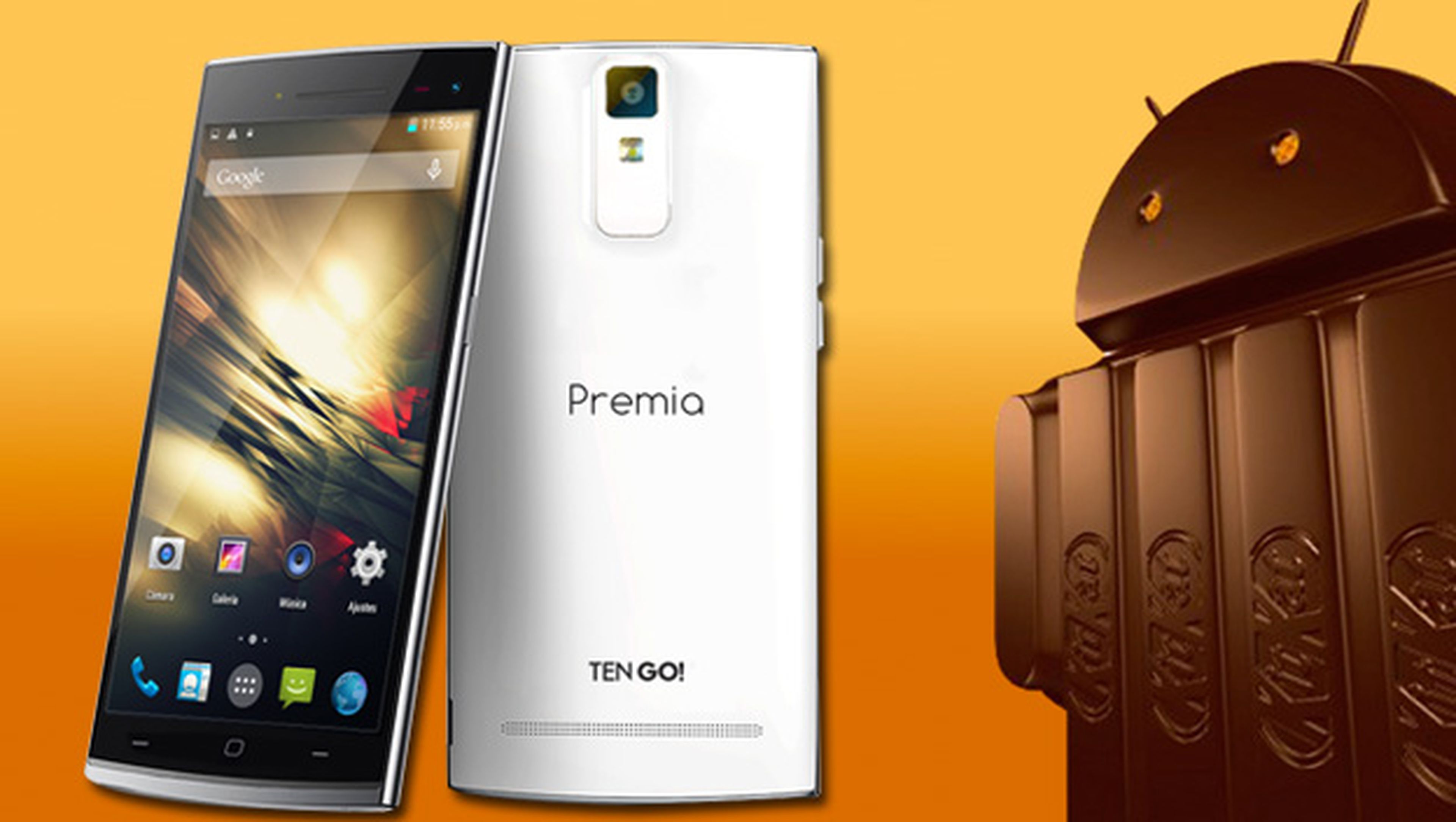Premia 500 y Premia 550, así son los nuevos móviles TenGO!