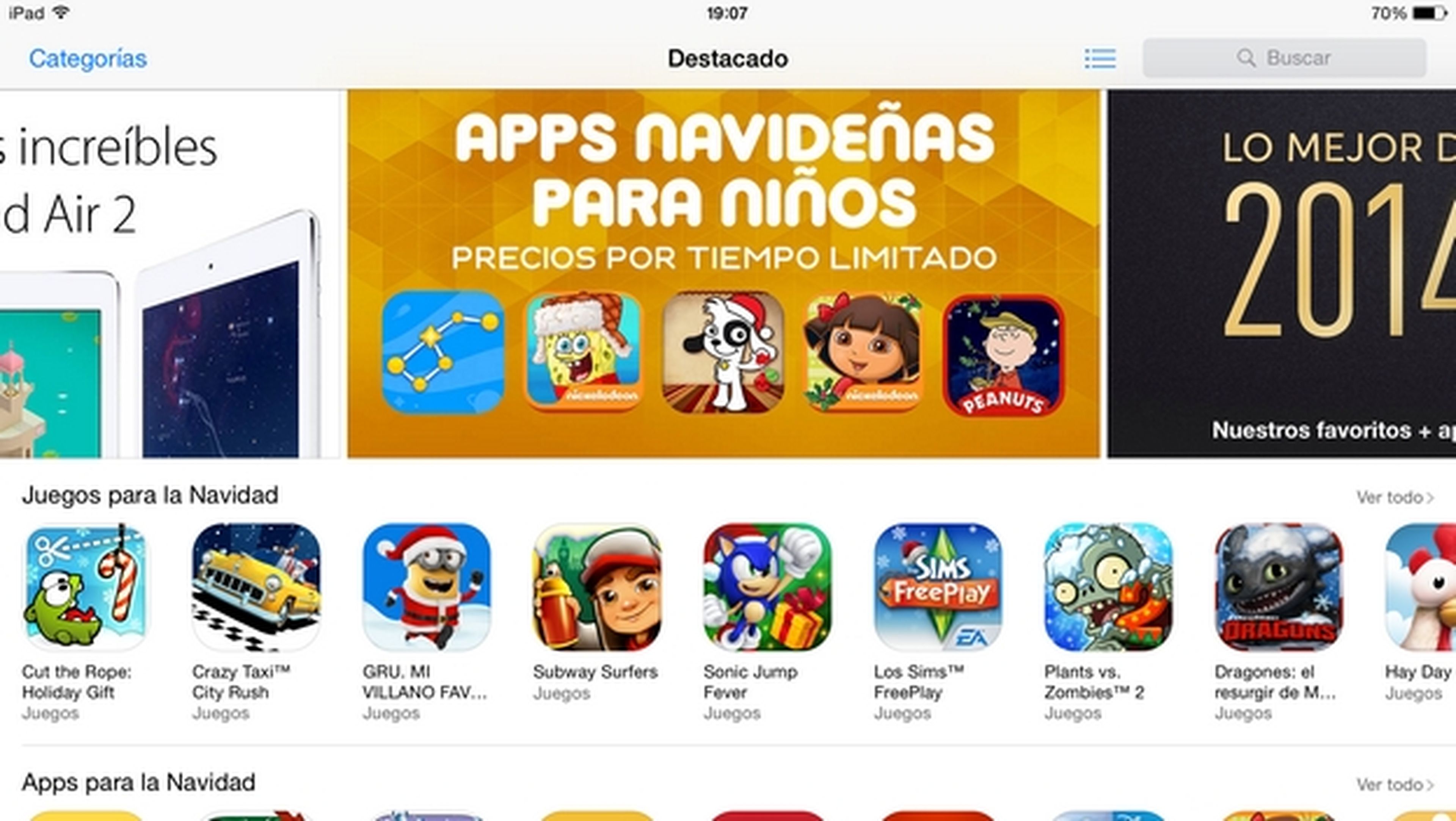La App Store subirá el IVA del 3% al 21% el 1 de enero en España.