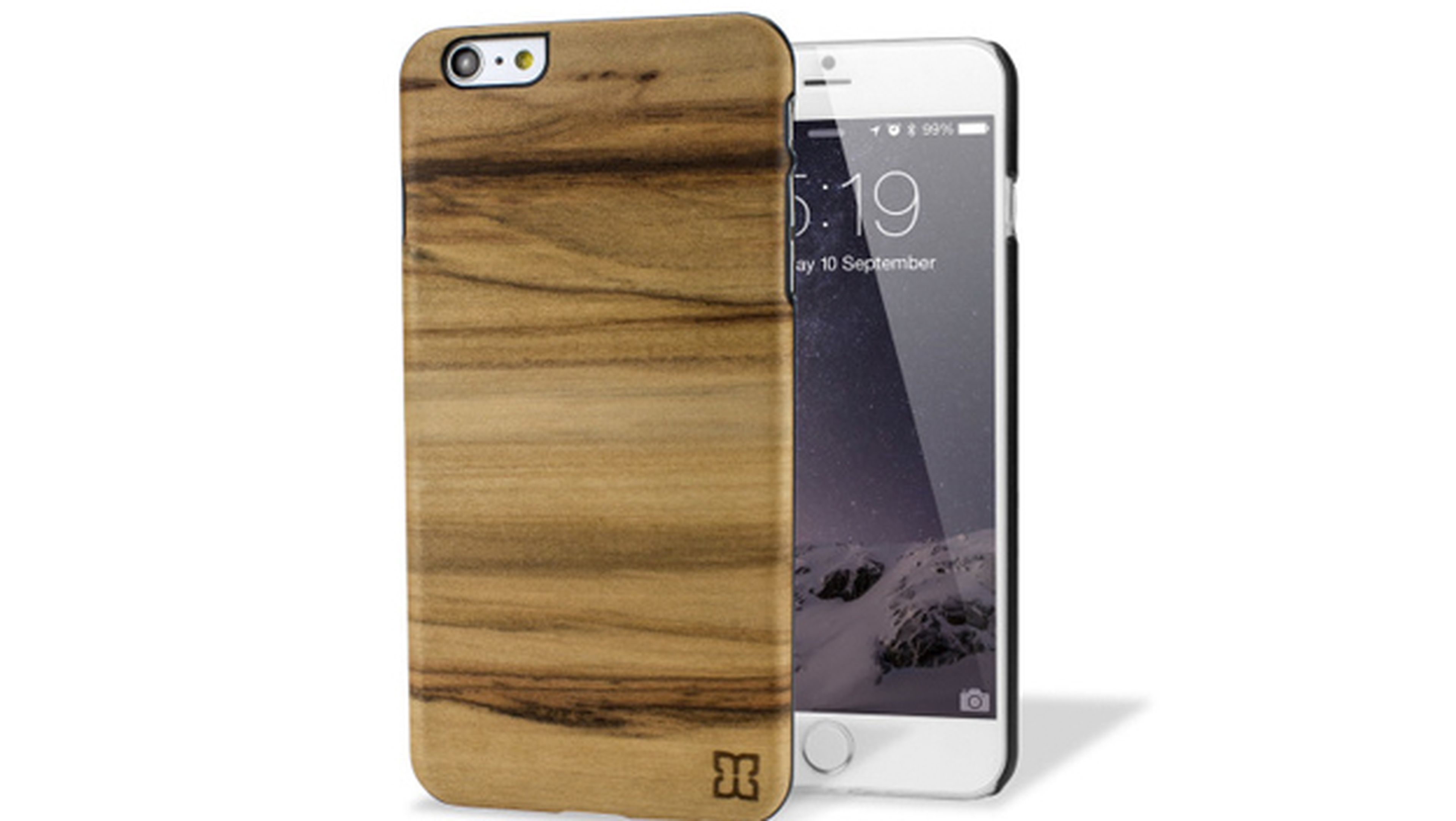 carcasa de madera para iPhone 6 Plus