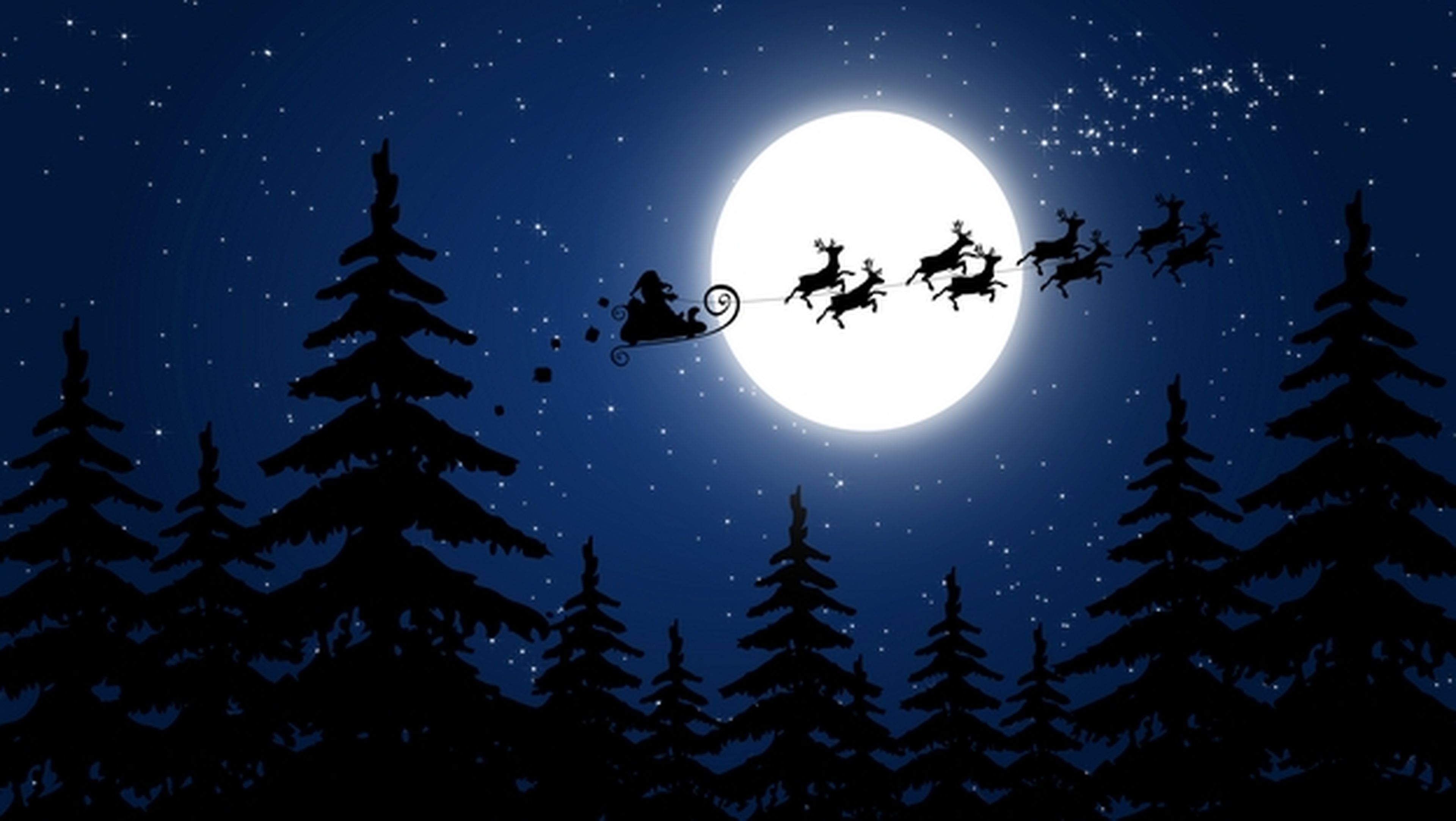 Cómo ver a Papa Noel volando sobre las estrellas en Navidad | Computer Hoy