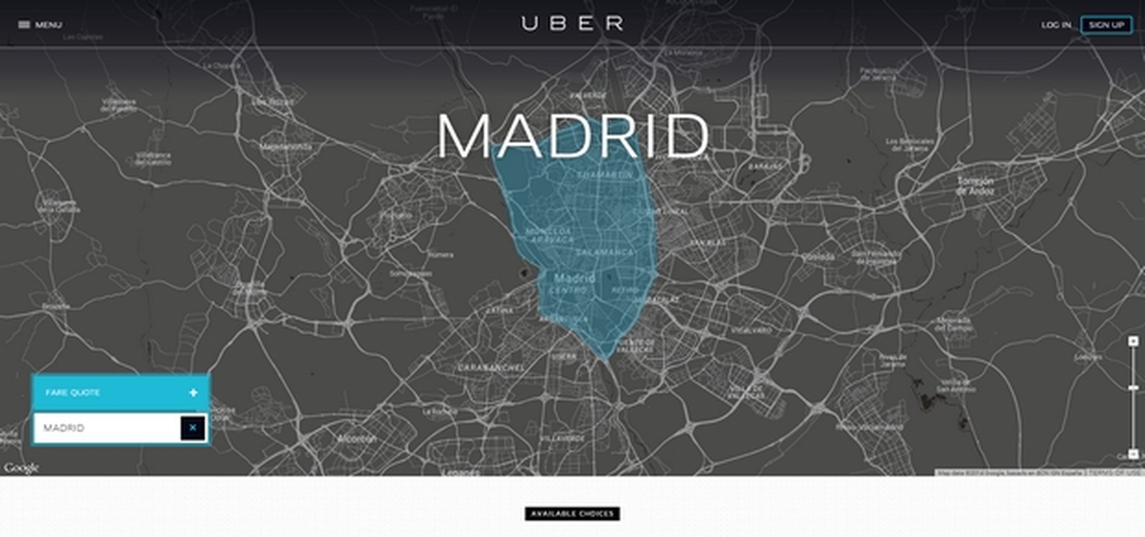 Uber cierra en España