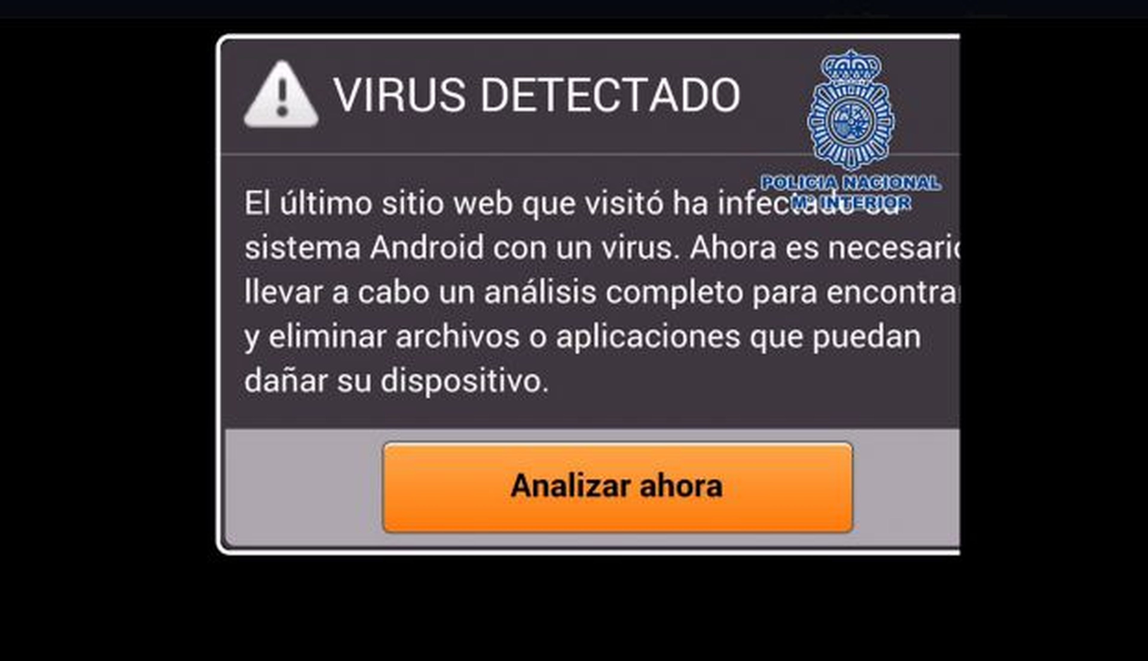 Fraude del falso antivirus