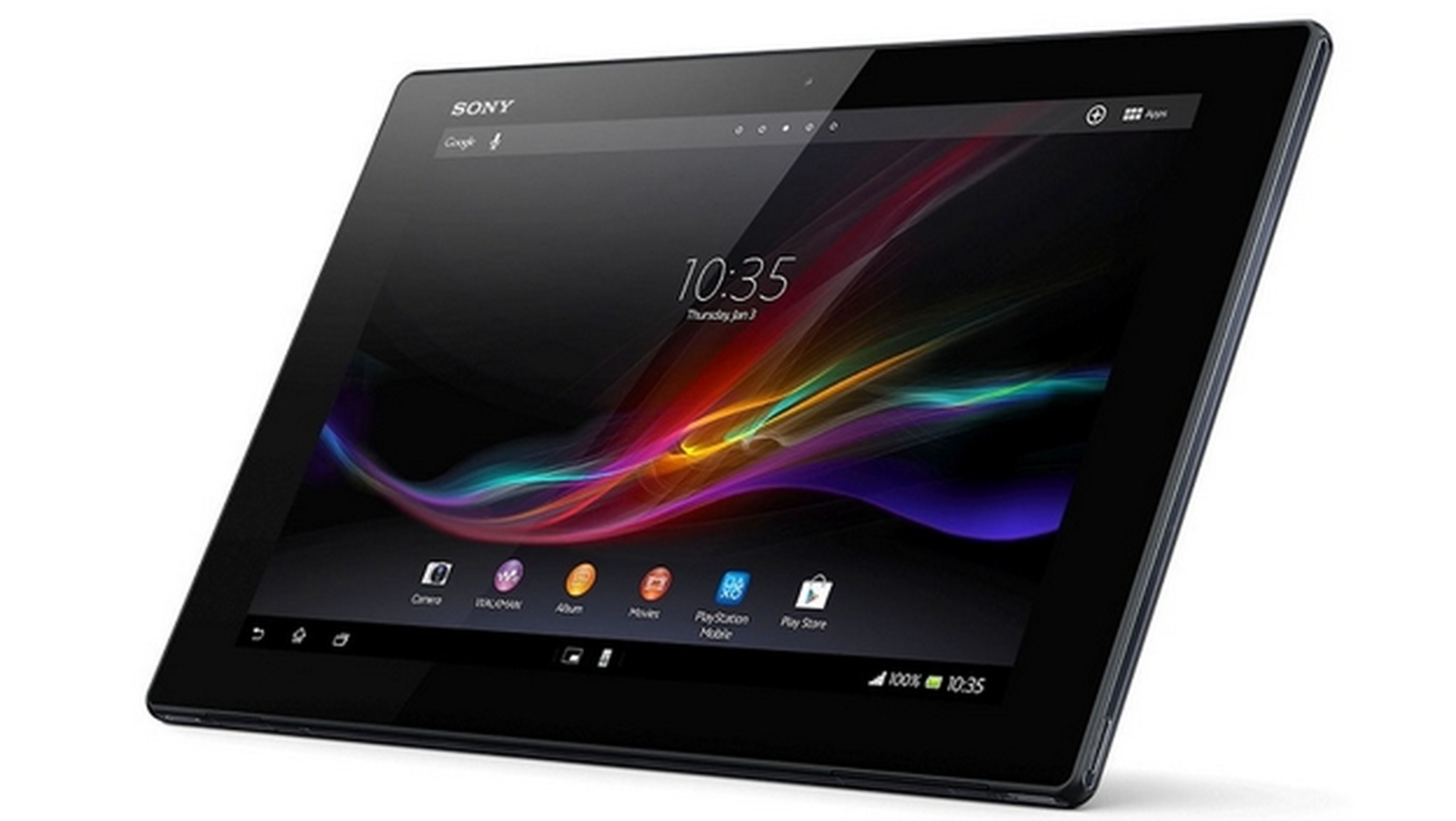 Sony ultima tablet Xperia de 12.9 pulgadas con resolución 4K