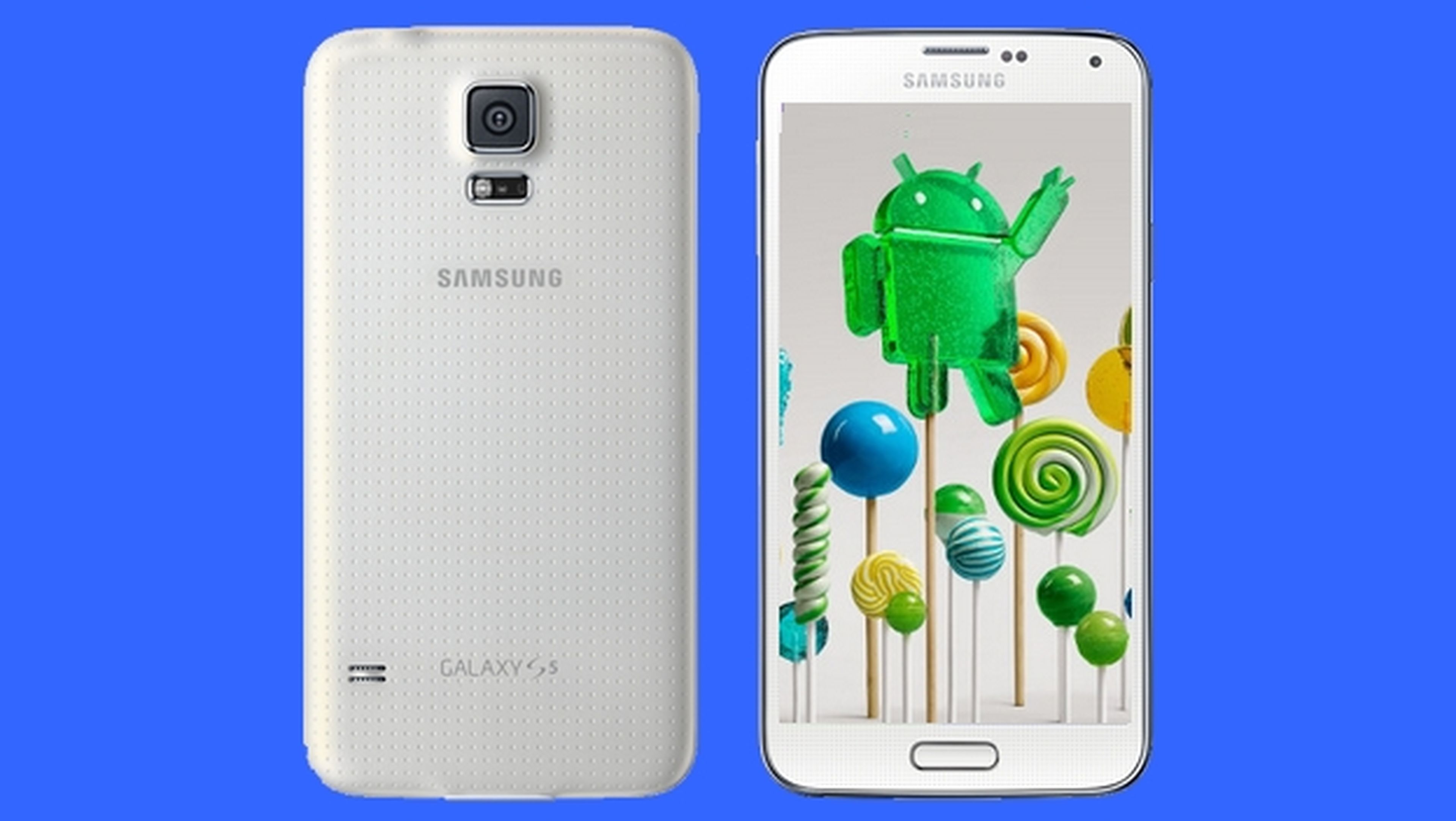 Ya puedes descargar Android 5.0 Lollipop para el Samsung Galaxy S5 en España.