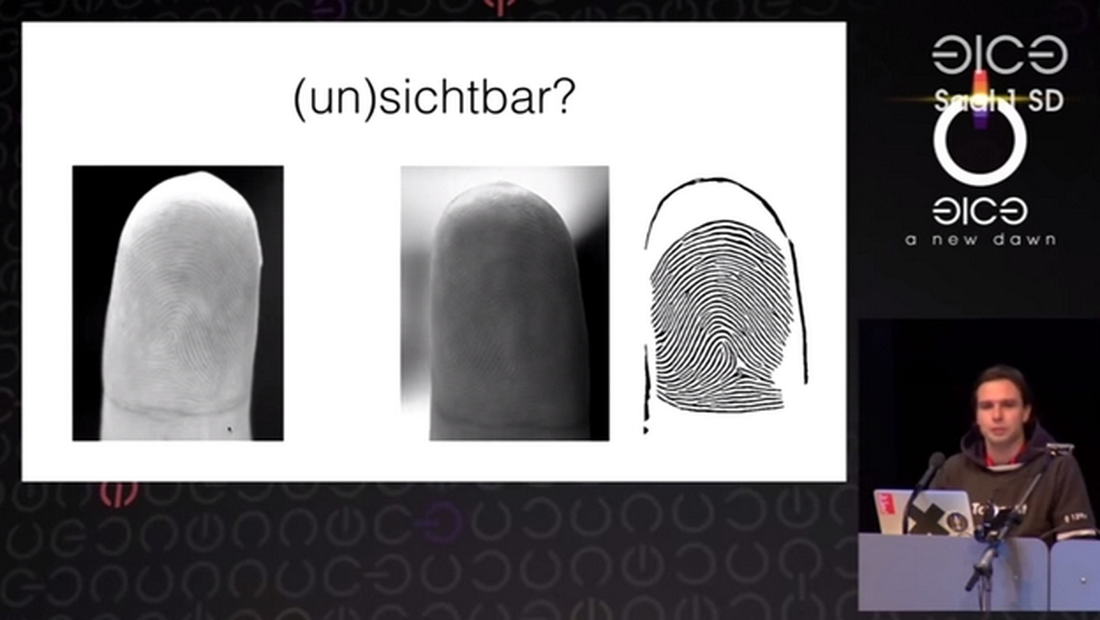 Hackers pueden robarte la huella dactilar con una foto para usarla en el lector de huellas TouchID del iPhone 6, y otros dispositivos.