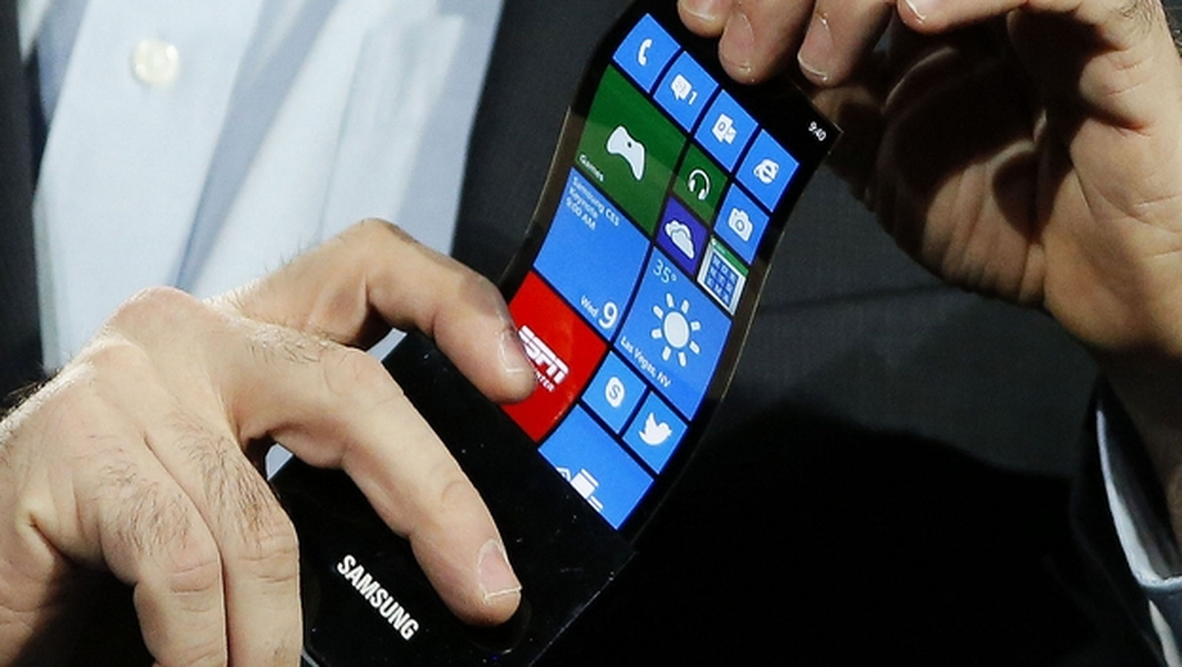 Samsung está probando un Samsung Galaxy S6 con pantalla curva.