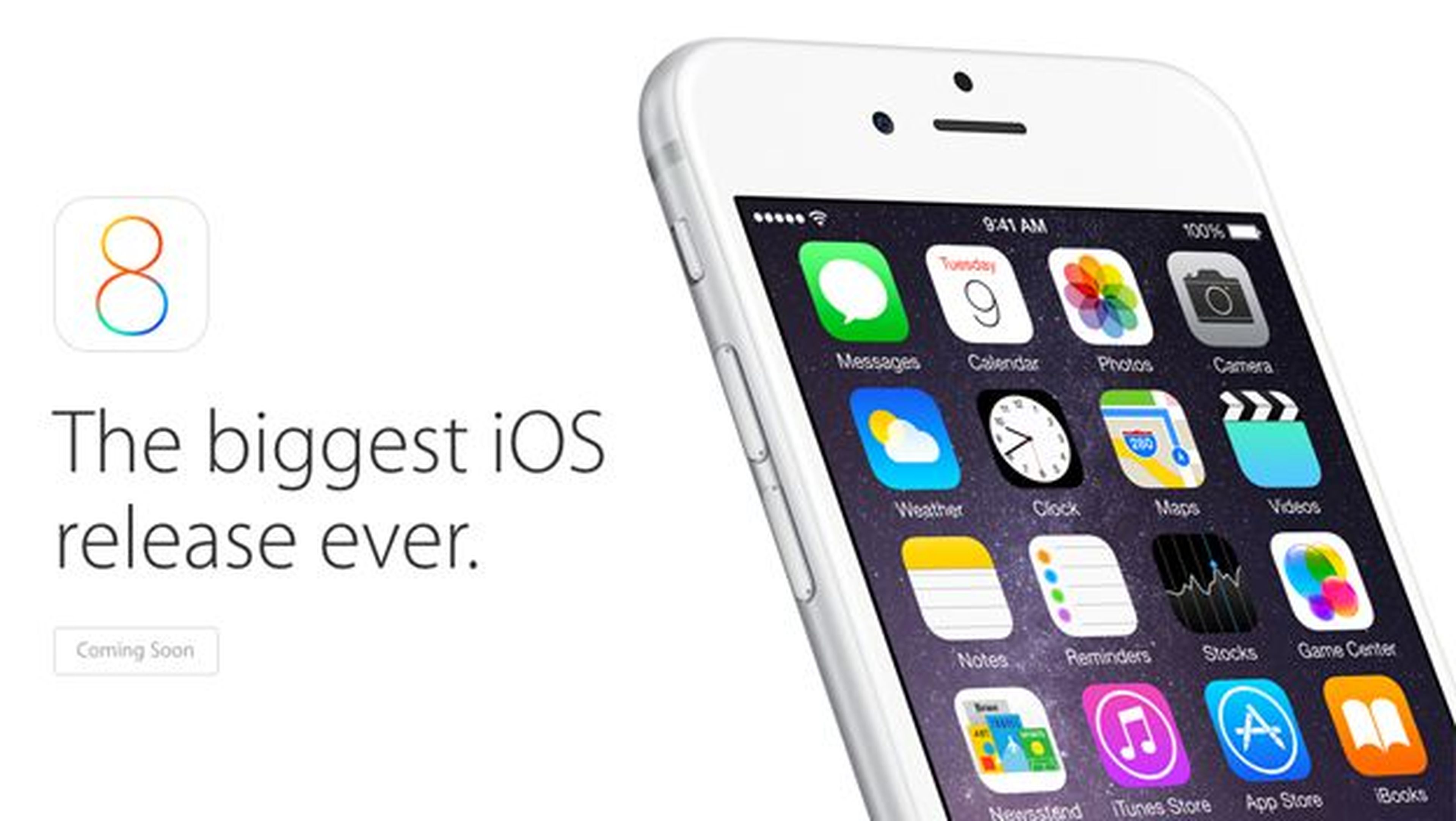 Denuncian a Apple por el tamaño de la actualización de iOS 8