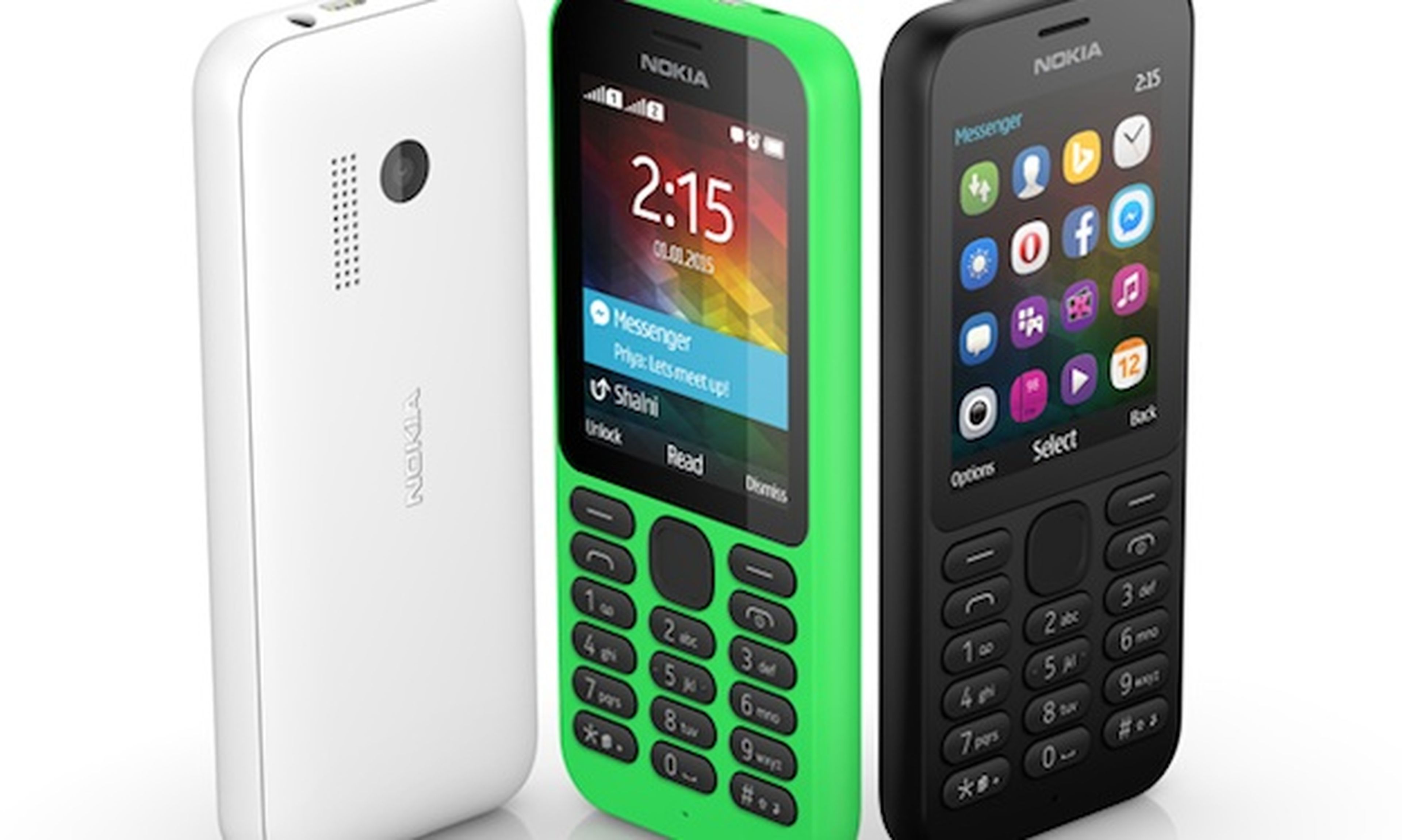 Nokia 215 smartphone 29 dólares
