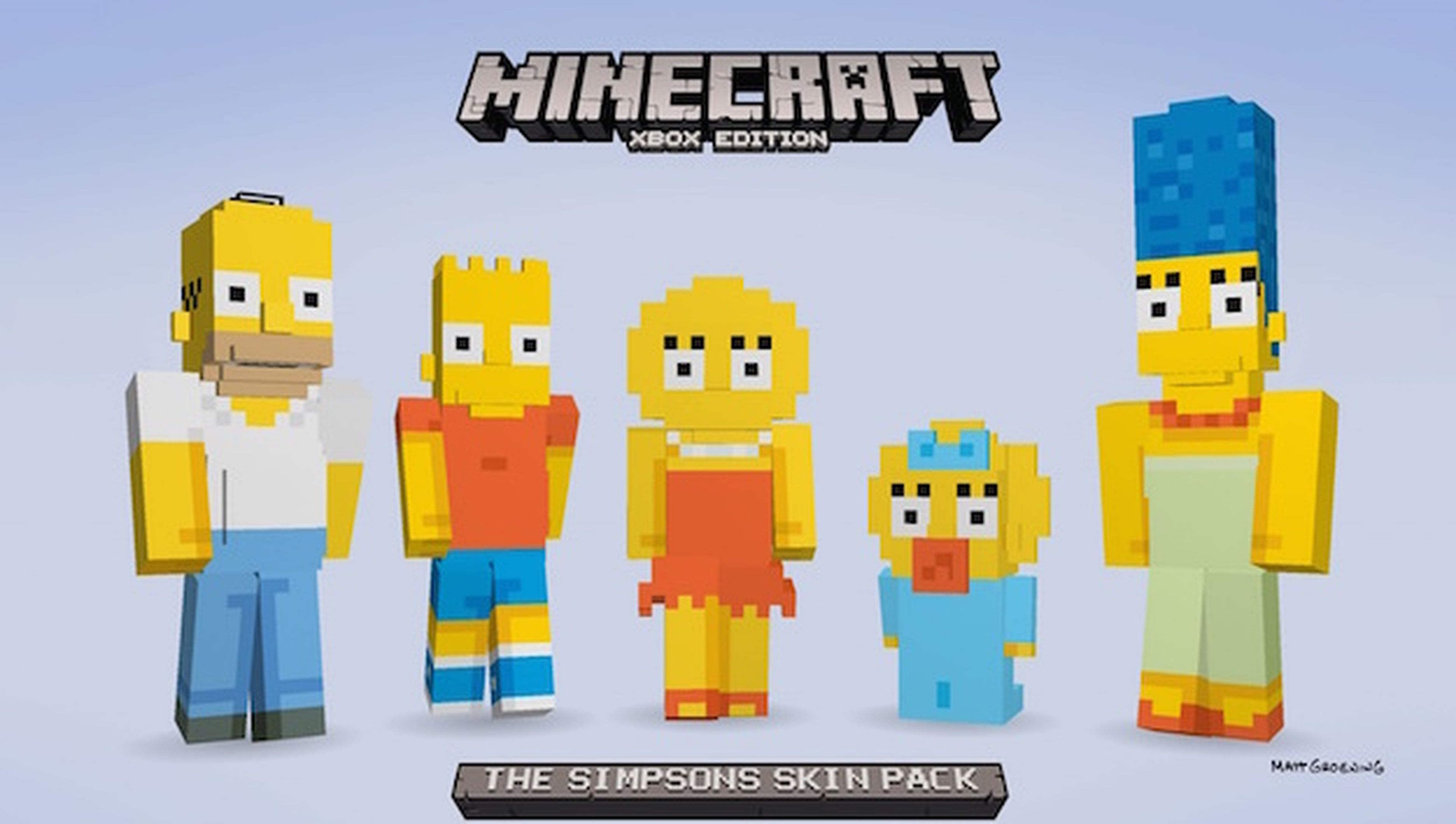 Simpsons llegan a Minecraft