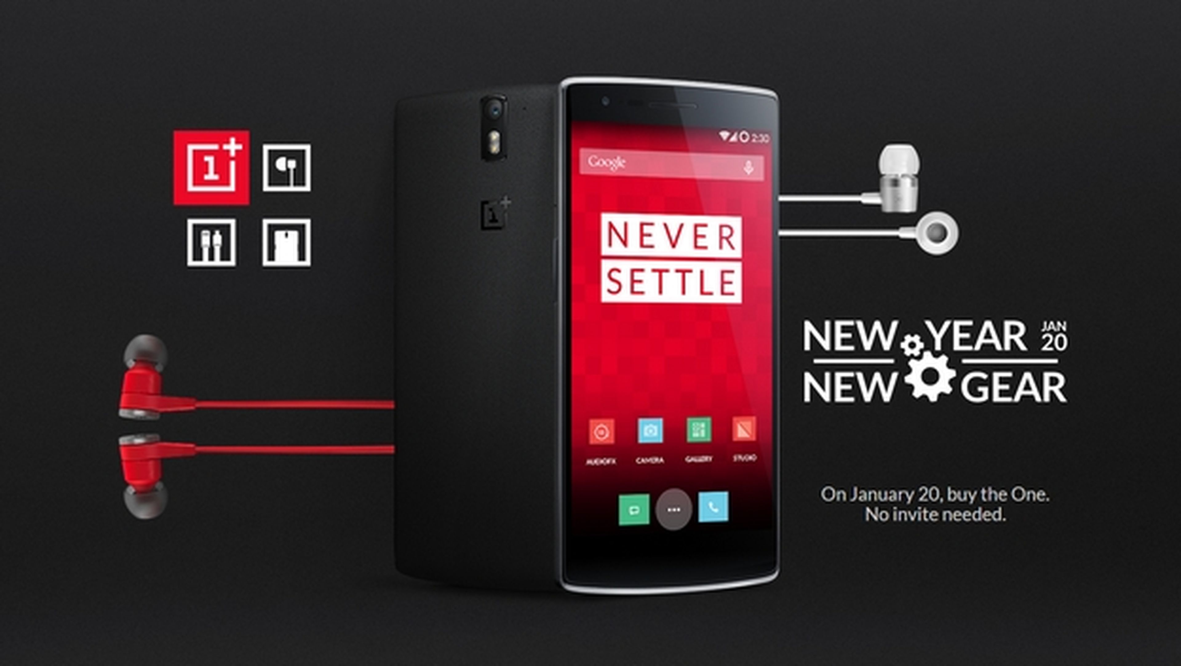Podrás comprar un OnePlus One el 20 de enero sin invitación.