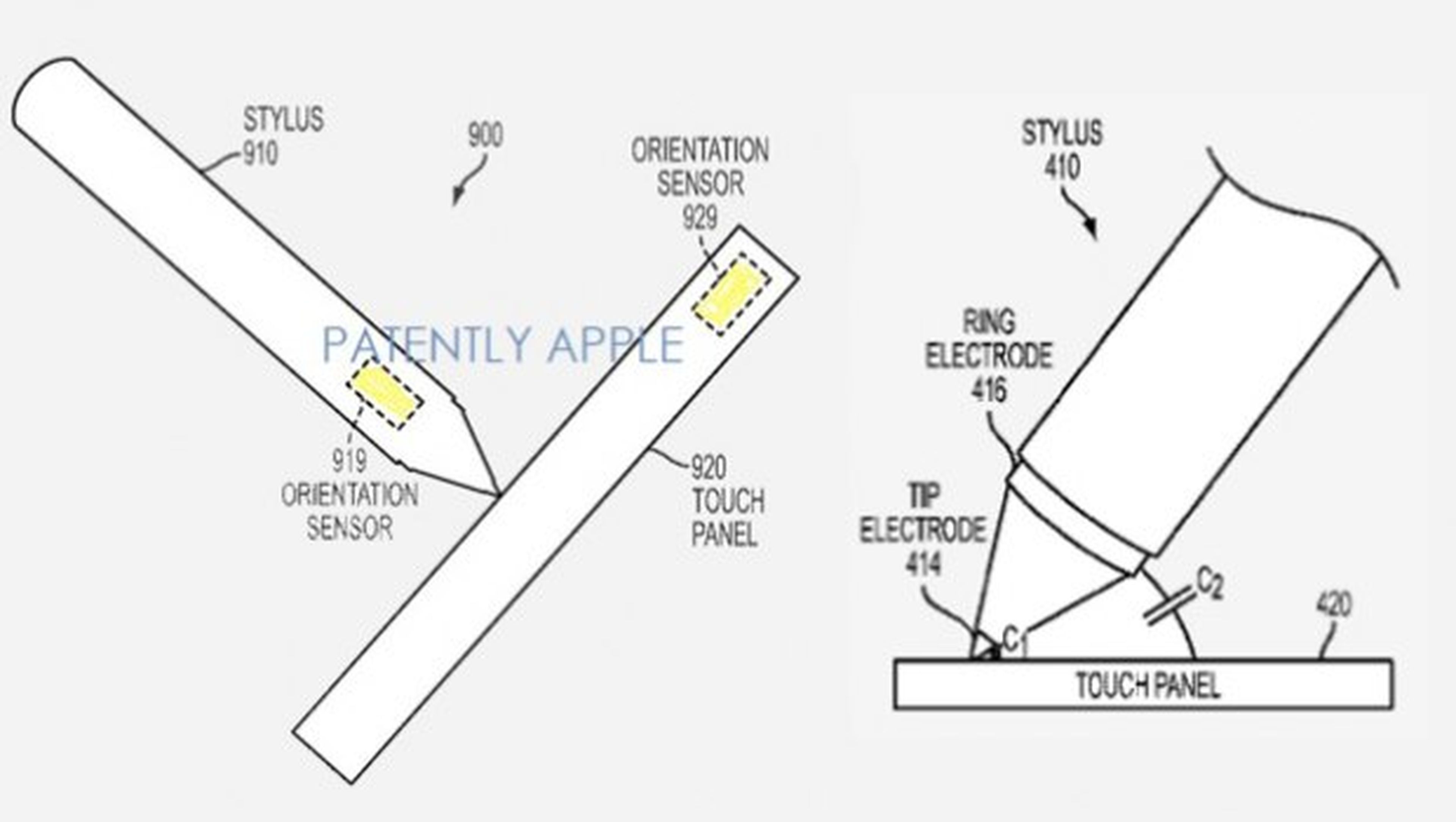 Patente stylus Apple
