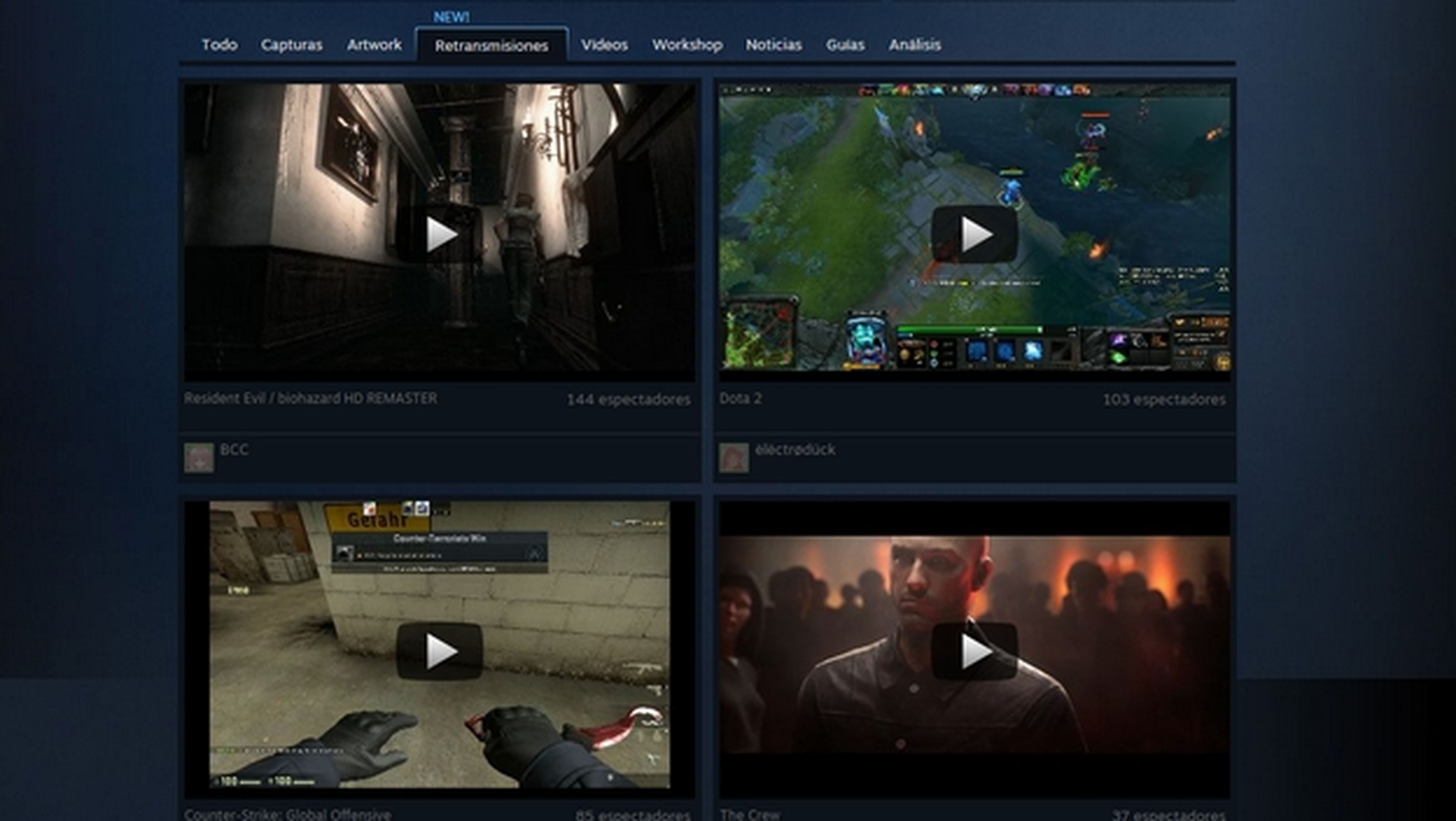 Steam quiere comerse a Twitch: ya puedes hacer broadcasting.