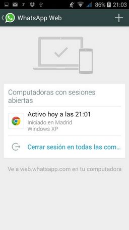 WhatsApp Web ya está aquí, WhatsApp en el navegador de PC