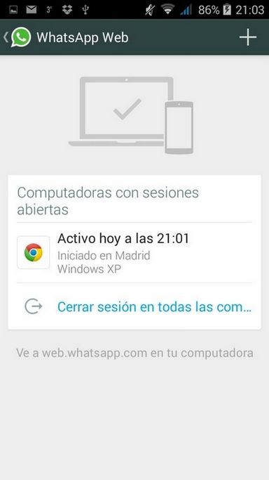 WhatsApp Web ya está aquí, WhatsApp en el navegador de PC