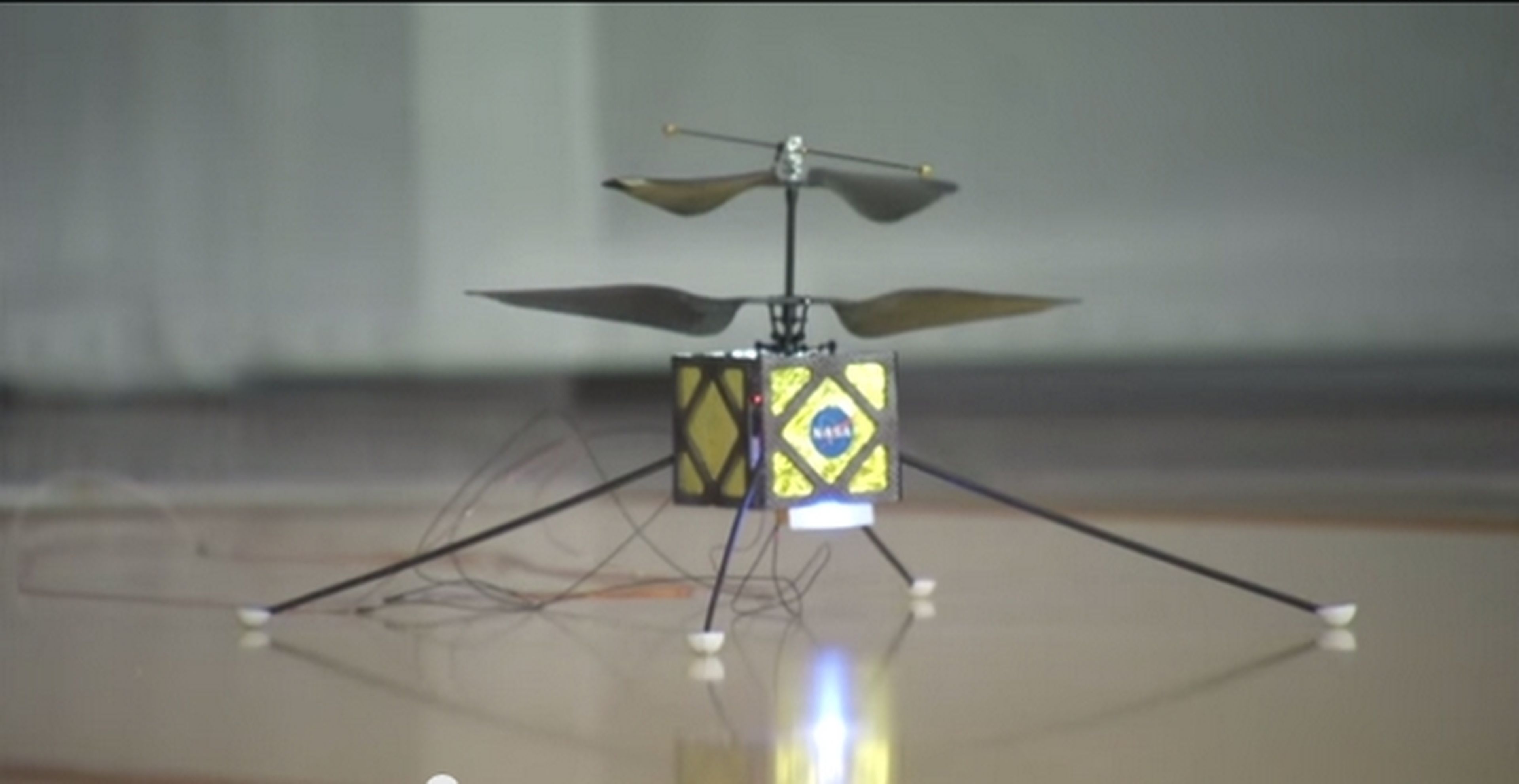 Drone volado de la NASA para explorar Marte