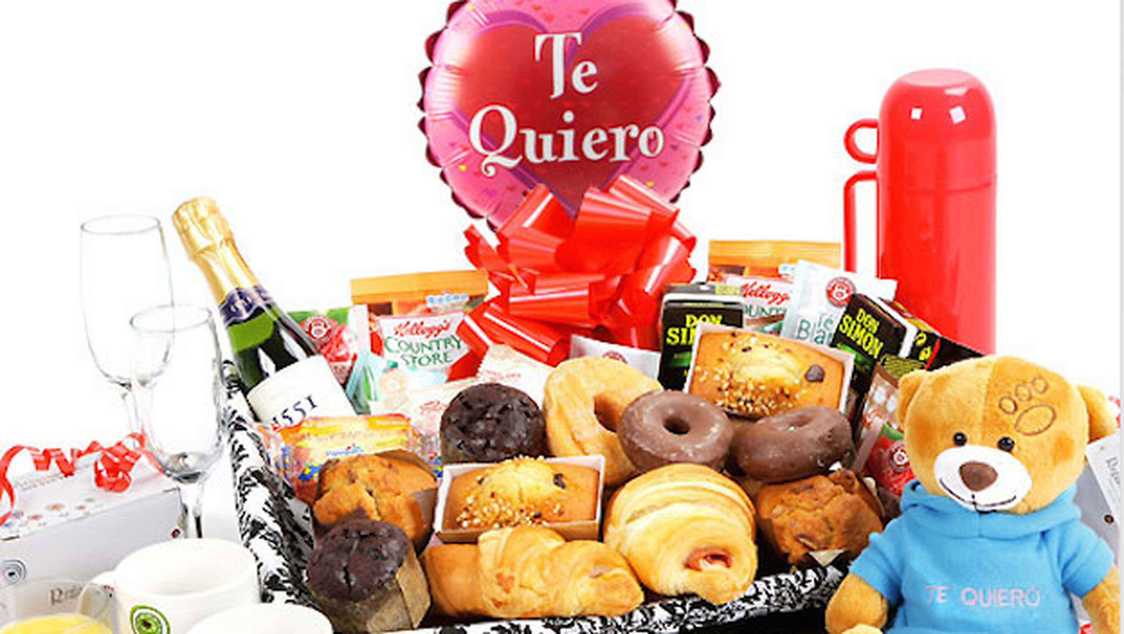 Desayuno romántico San Valentín regalo original