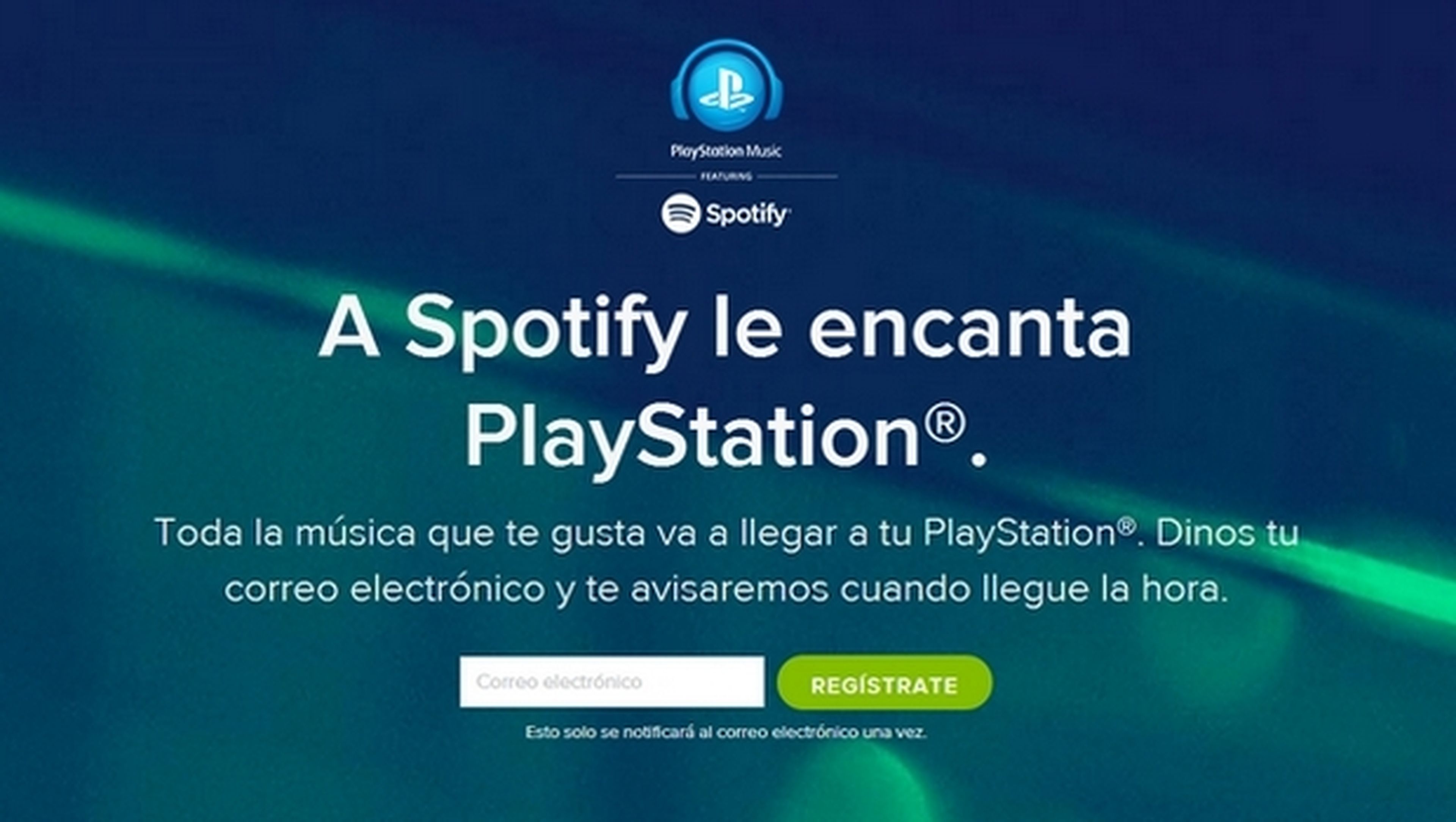 Spotify en PlayStation