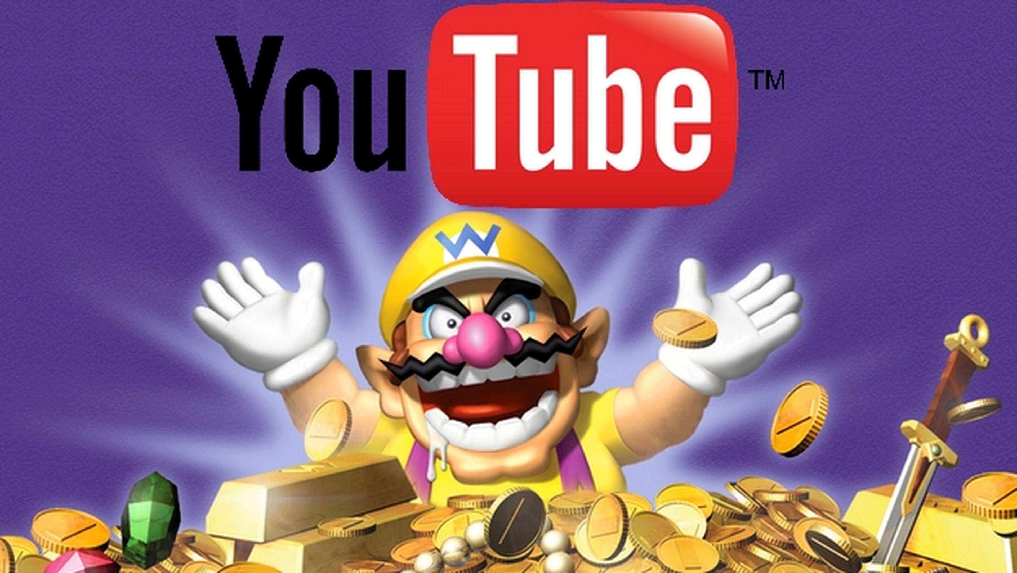 Nintendo te paga dinero si subes vídeos a YouTube.