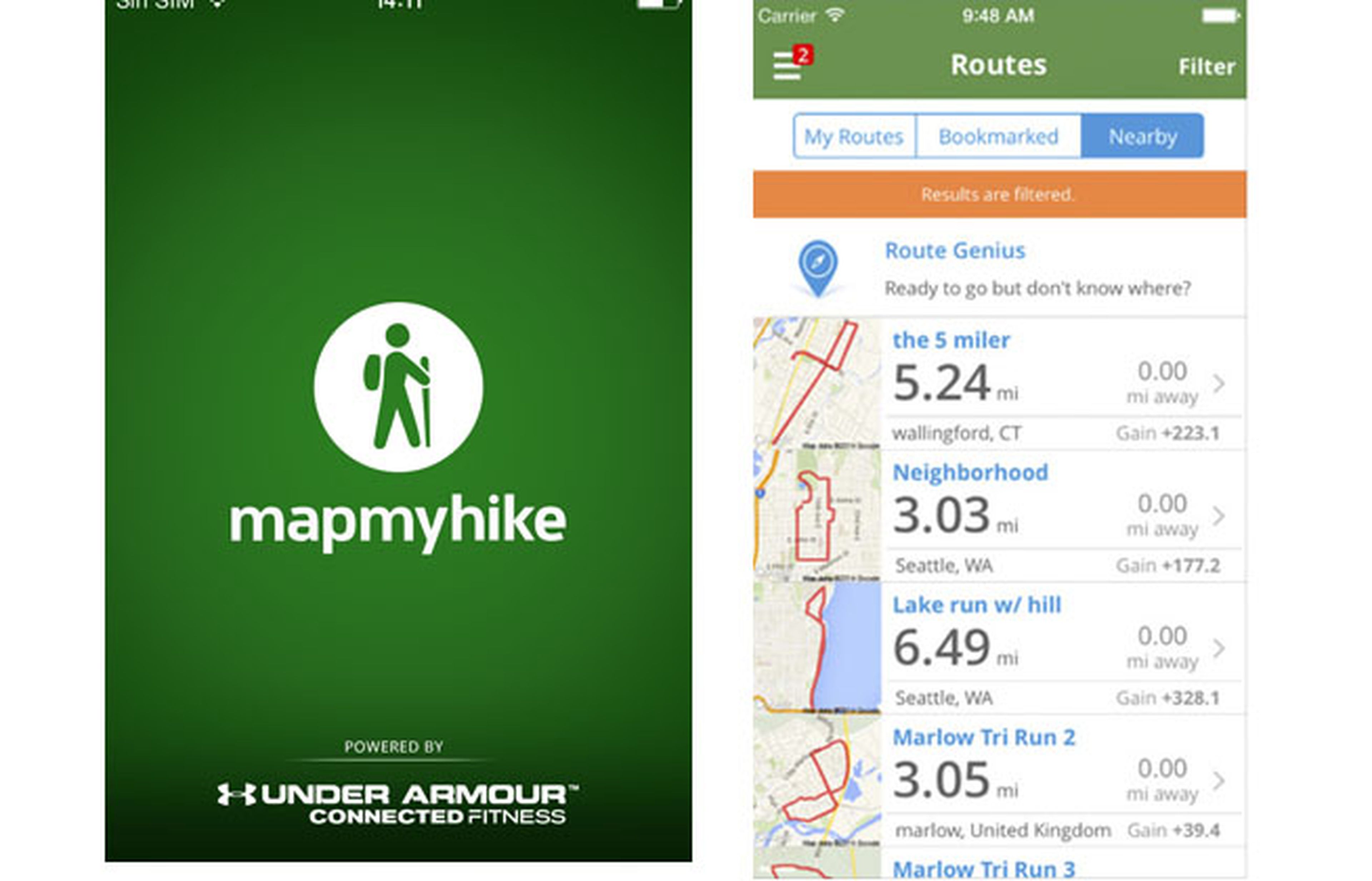 MapMyHicke Senderismo con GPS