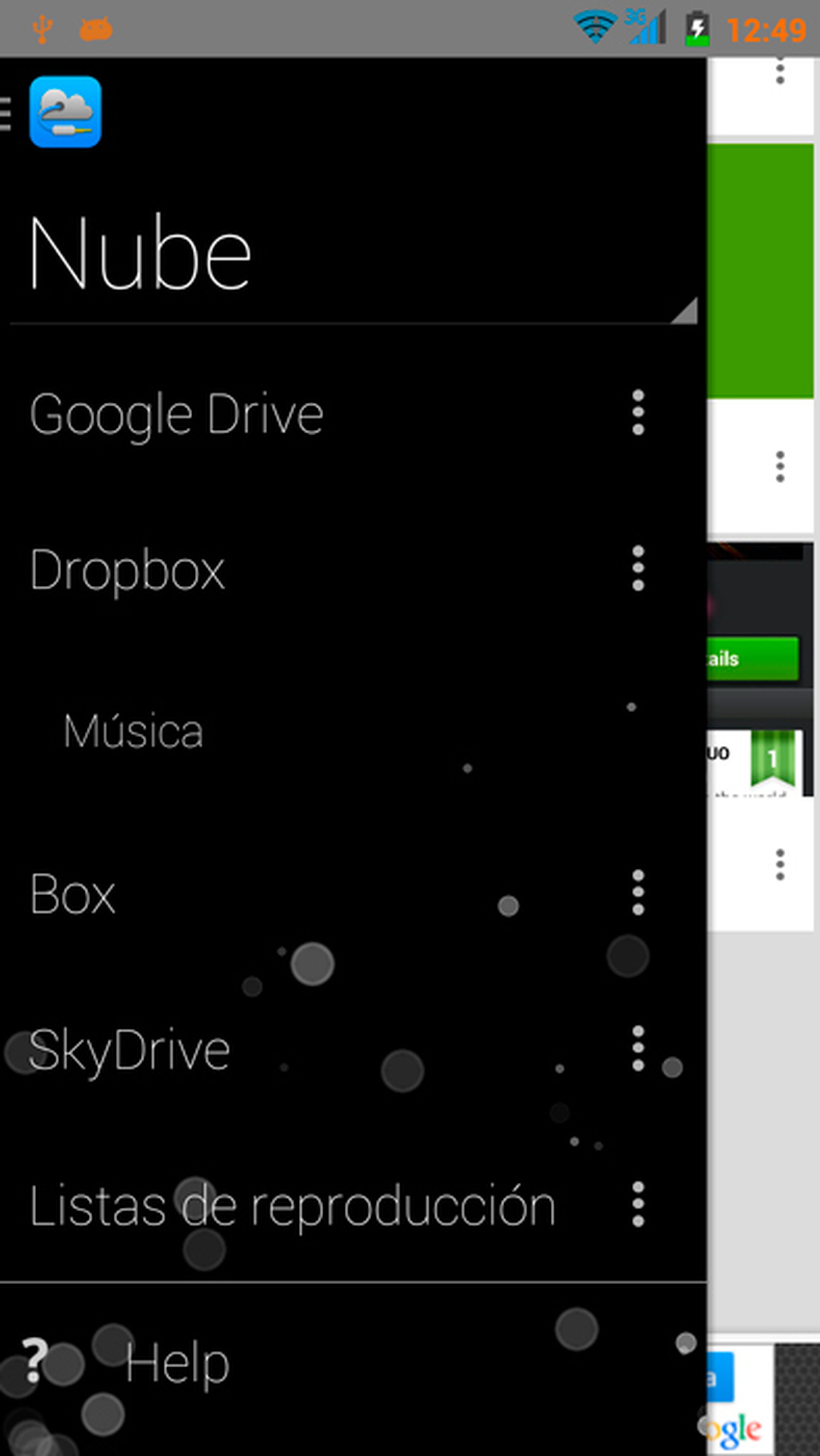 Streaming desde Dropbox en Android
