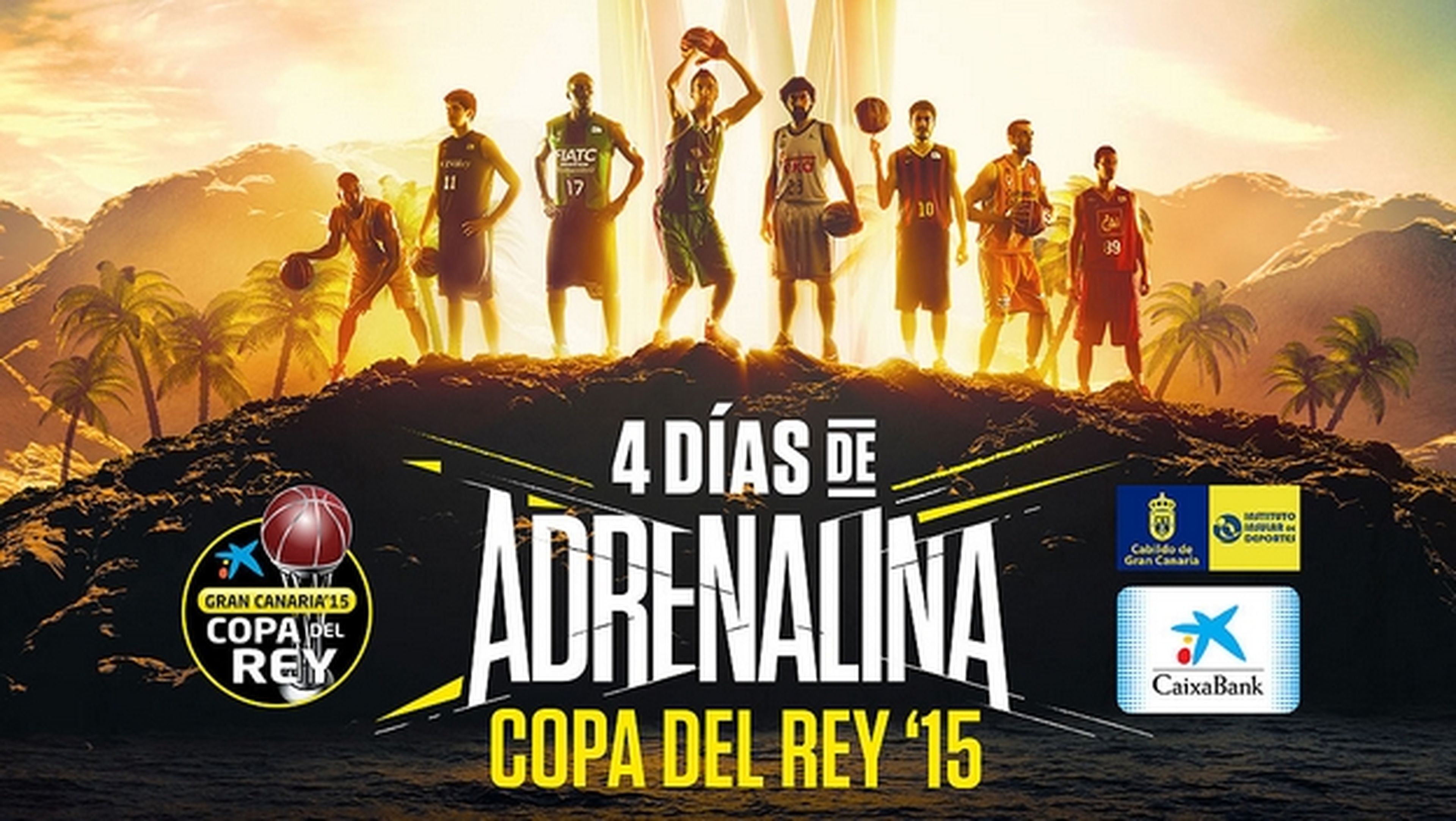 Dónde ver online y gratis la Copa del Rey de Baloncesto ACB 2015.