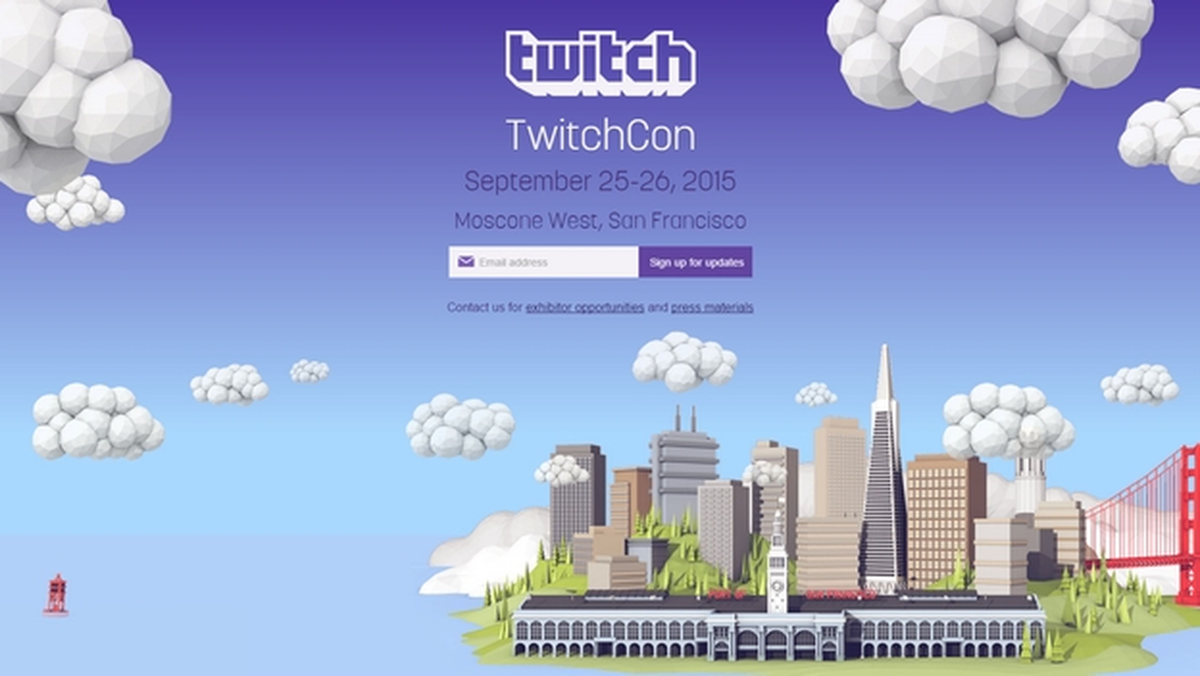 TwitchCon 2015, se anuncia la primera convención de Twitch.