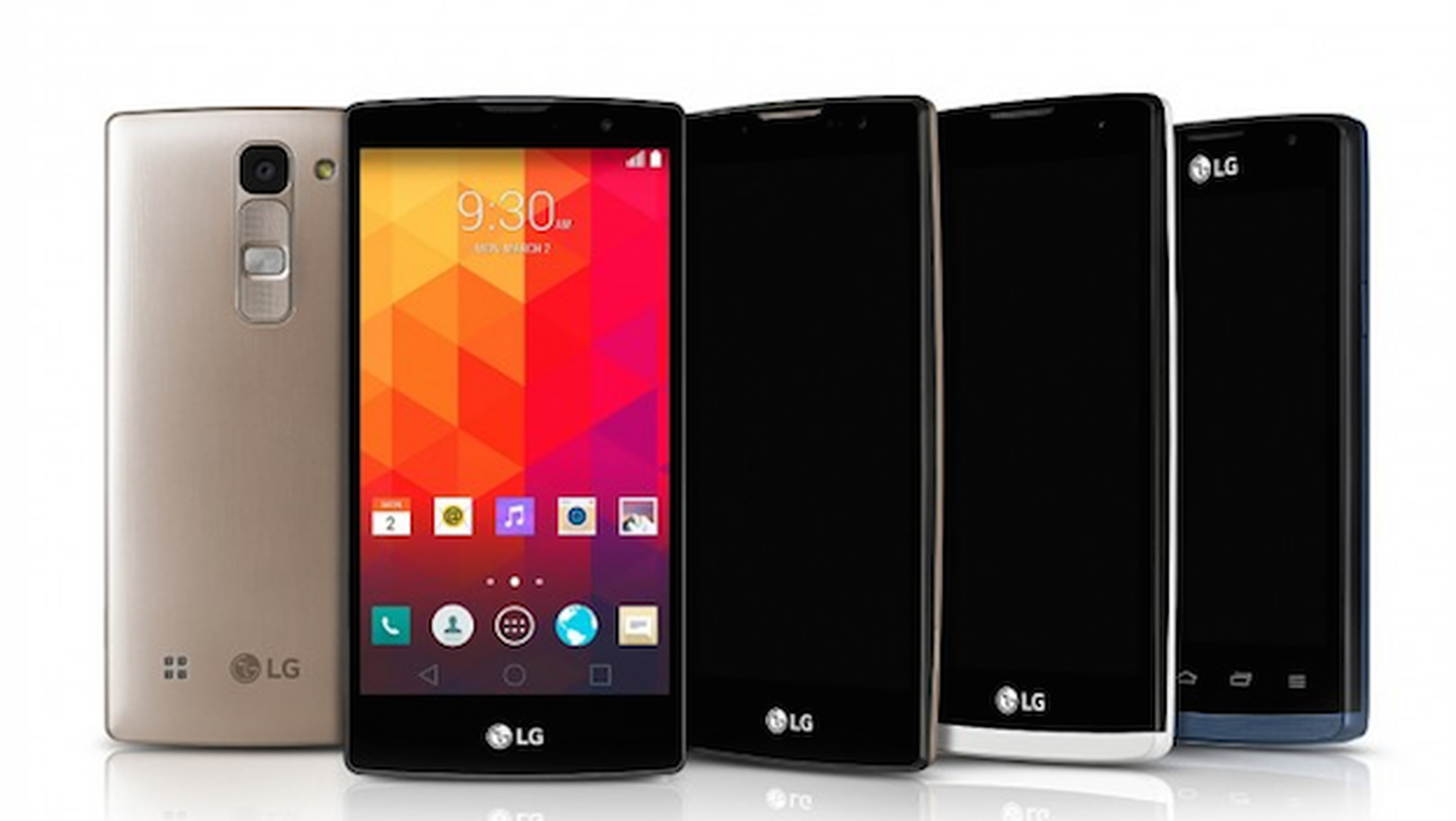 LG: nuevos móviles de gama media, Magna, Spirit, Leon y Joy