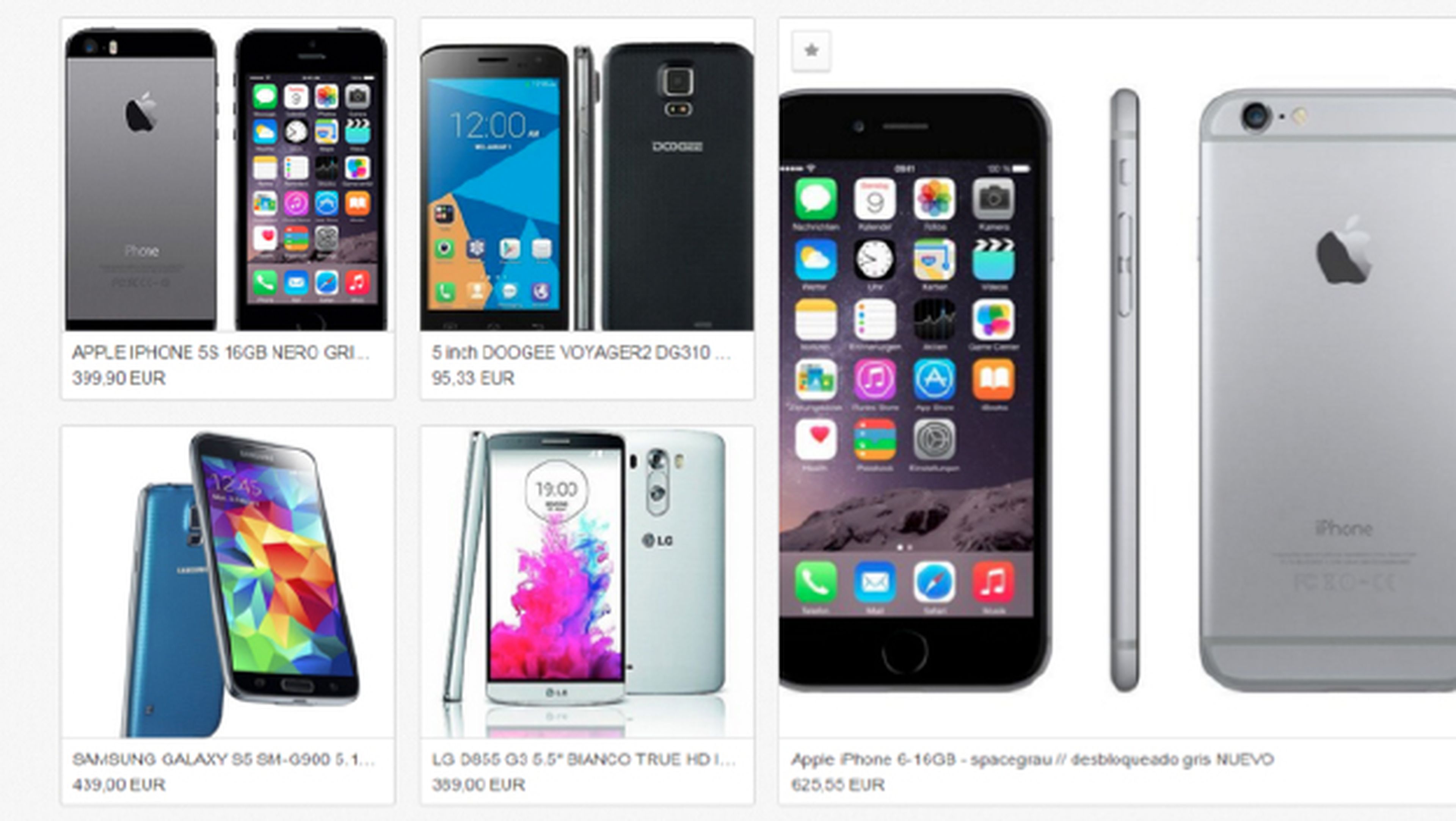 ebay vende más samsung que iPhone