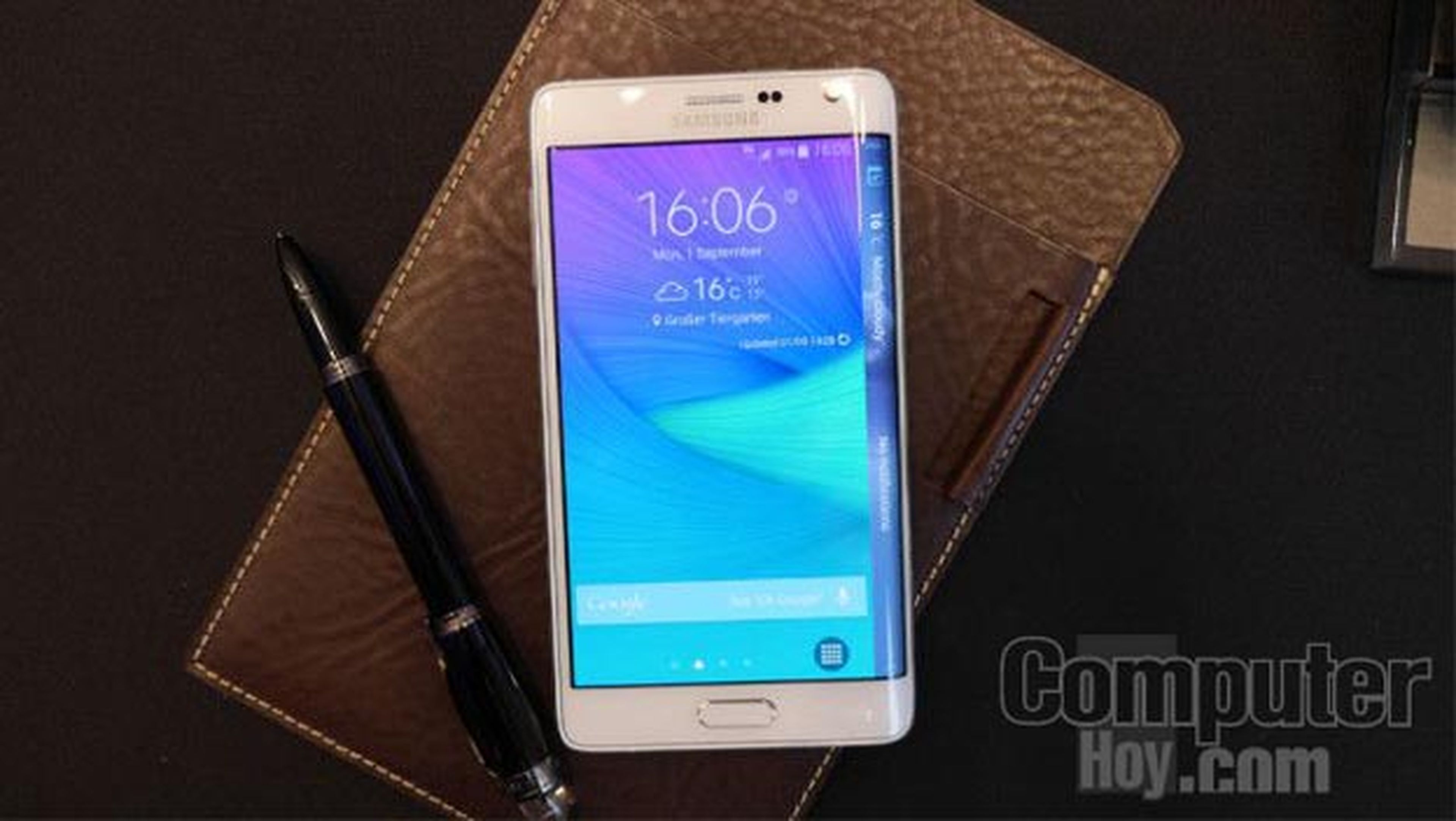Samsung Galaxy Note Edge móvil pantalla curva