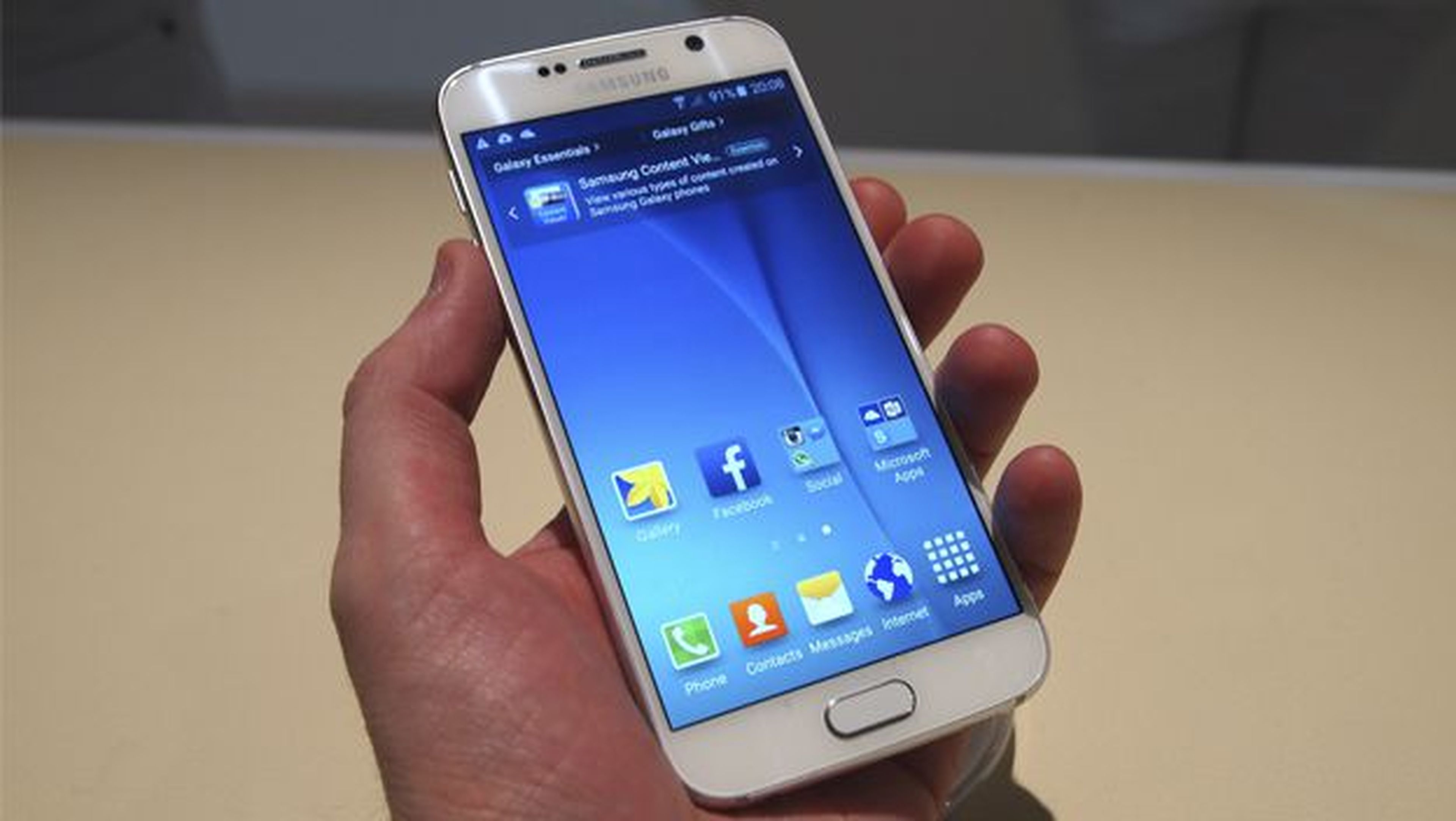 Samsung Galaxy S6 es el móvil con mejor pantalla del mundo