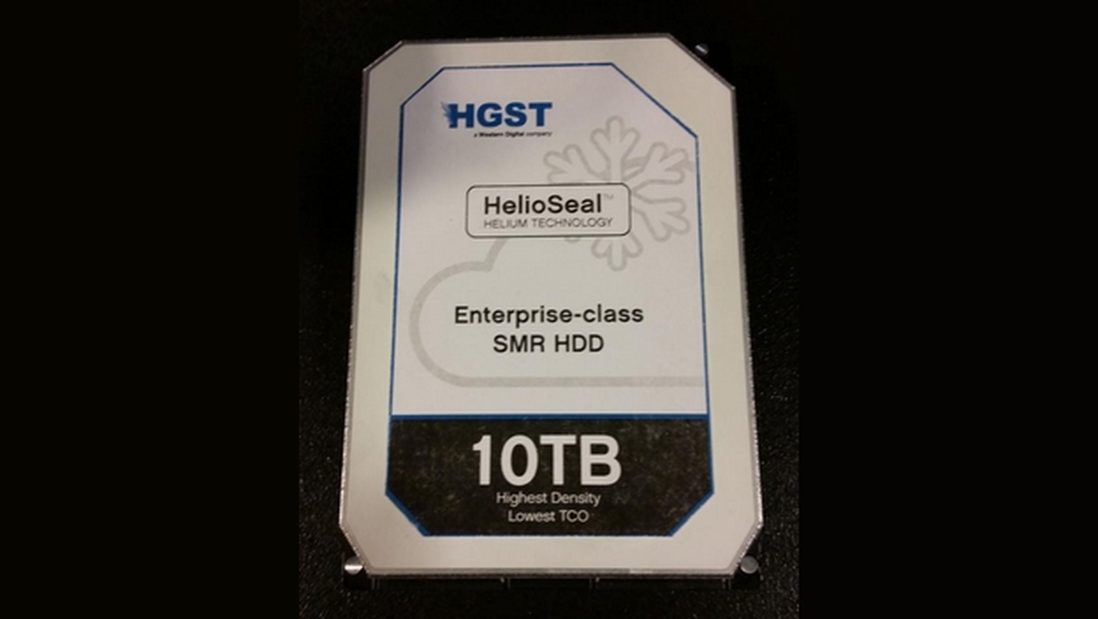Hitachi anuncia un disco duro de 10 TB, lleno de helio.