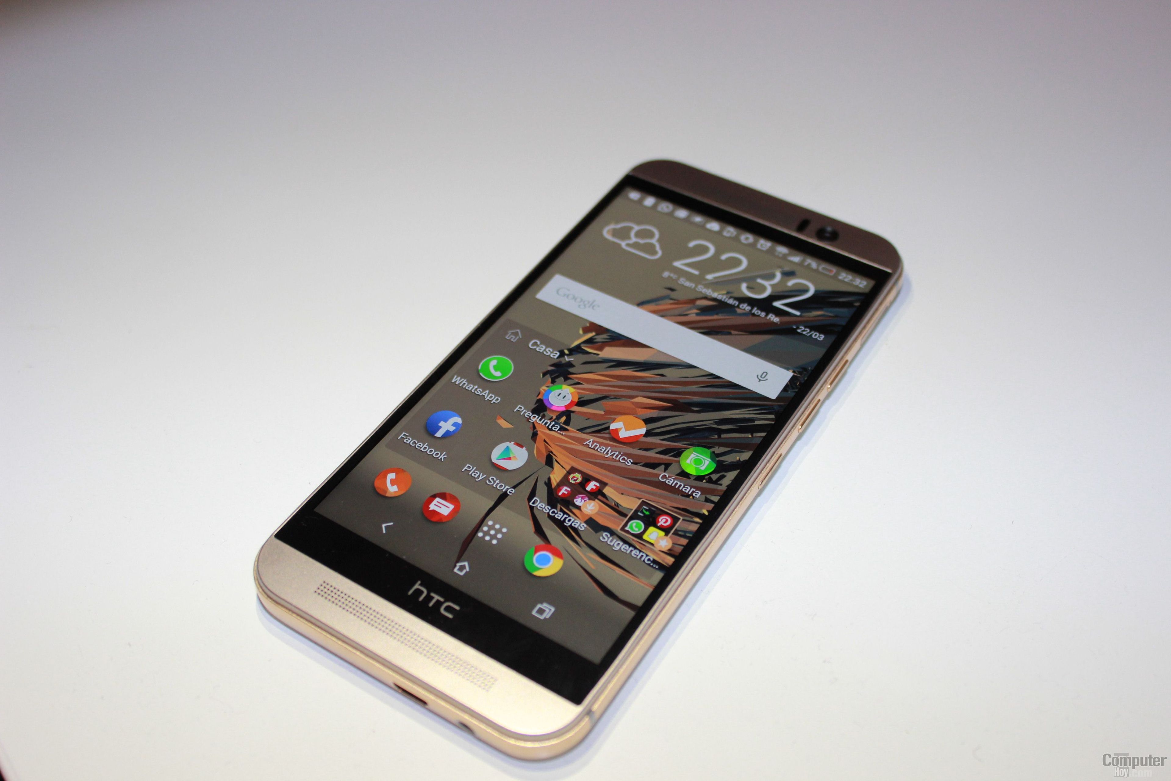 HTC ONe M9 detalle