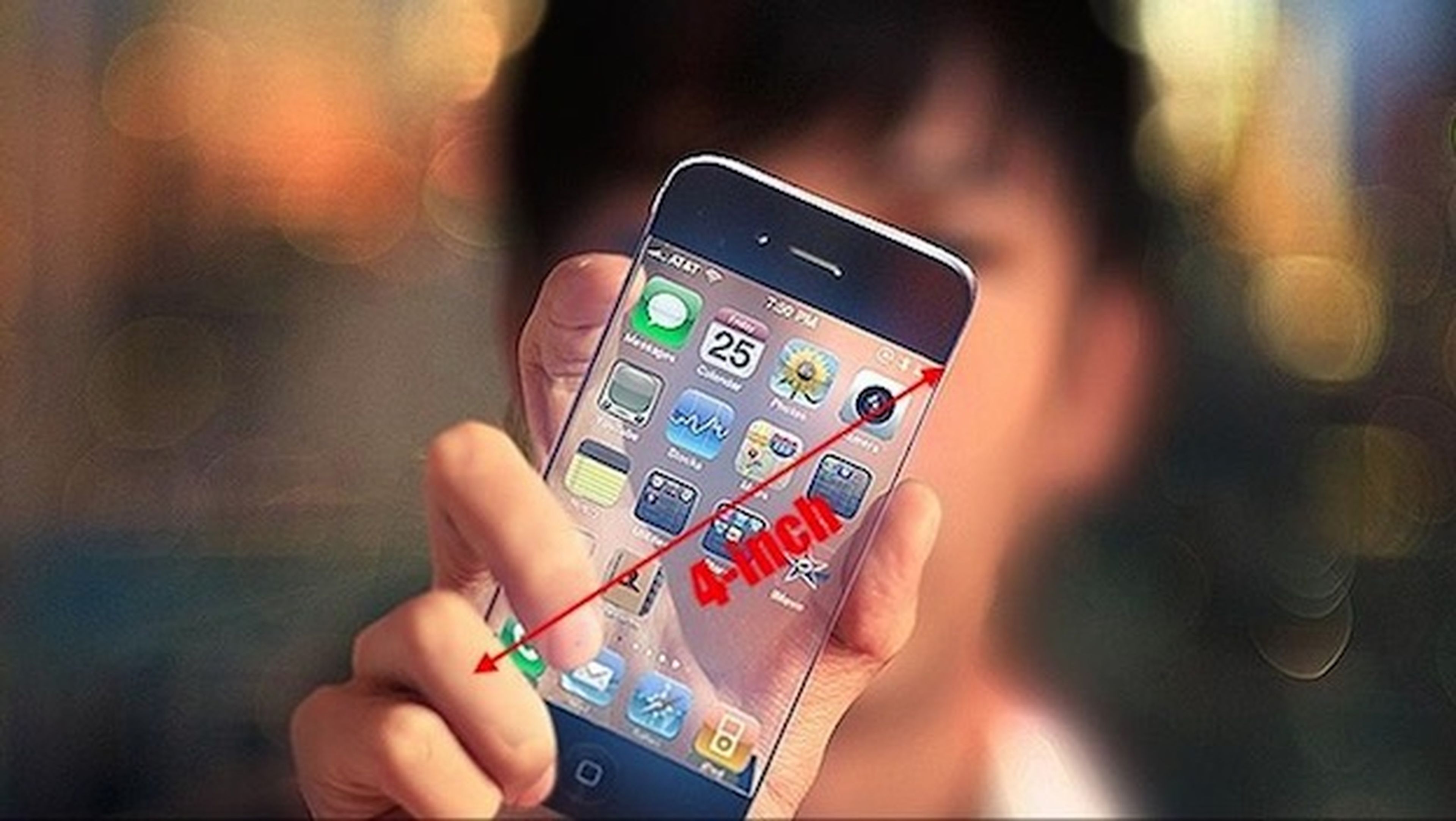 iPhone de 4 pulgadas (Imagen: CNET)