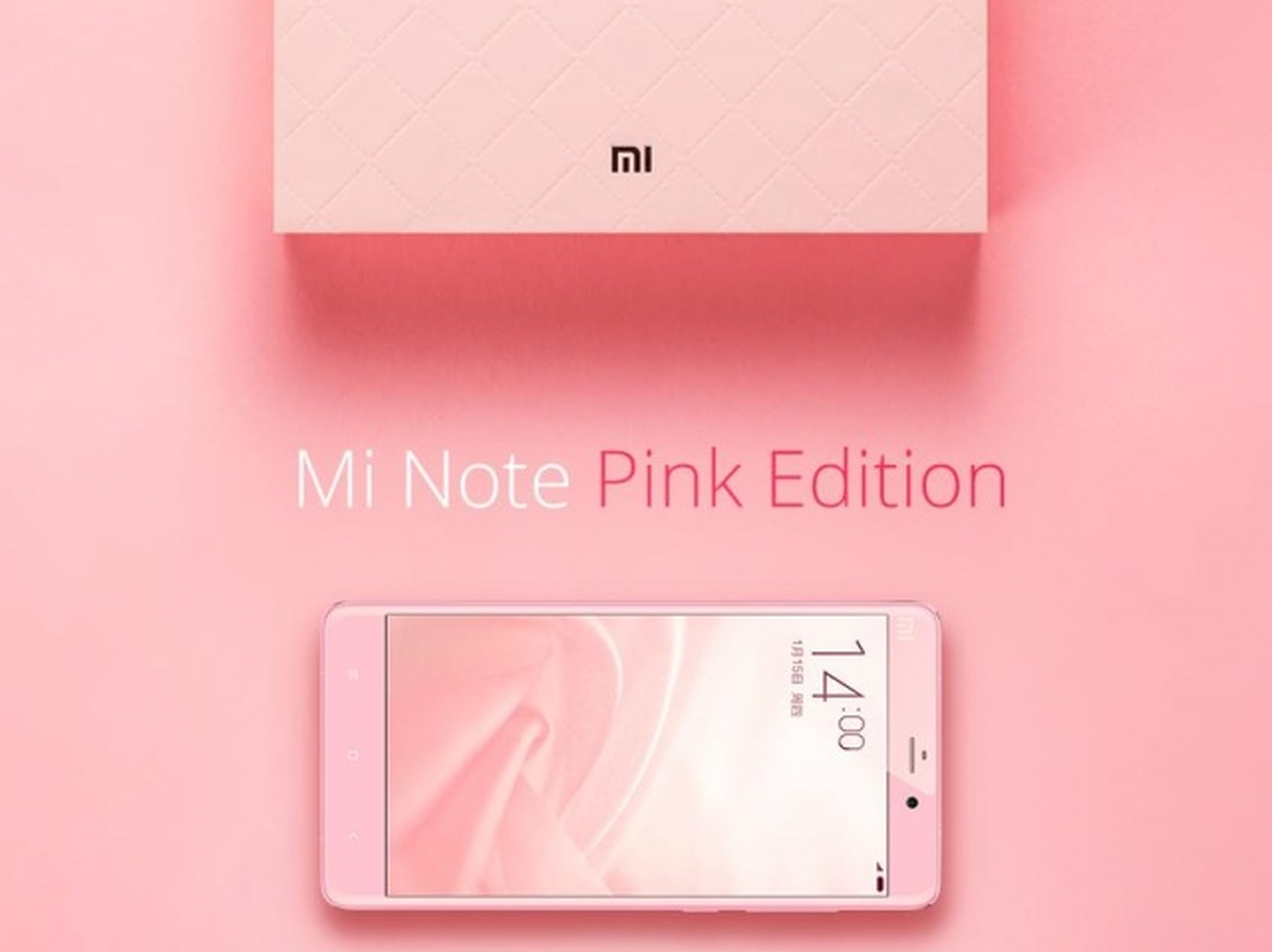 Mi Note Pink Edition