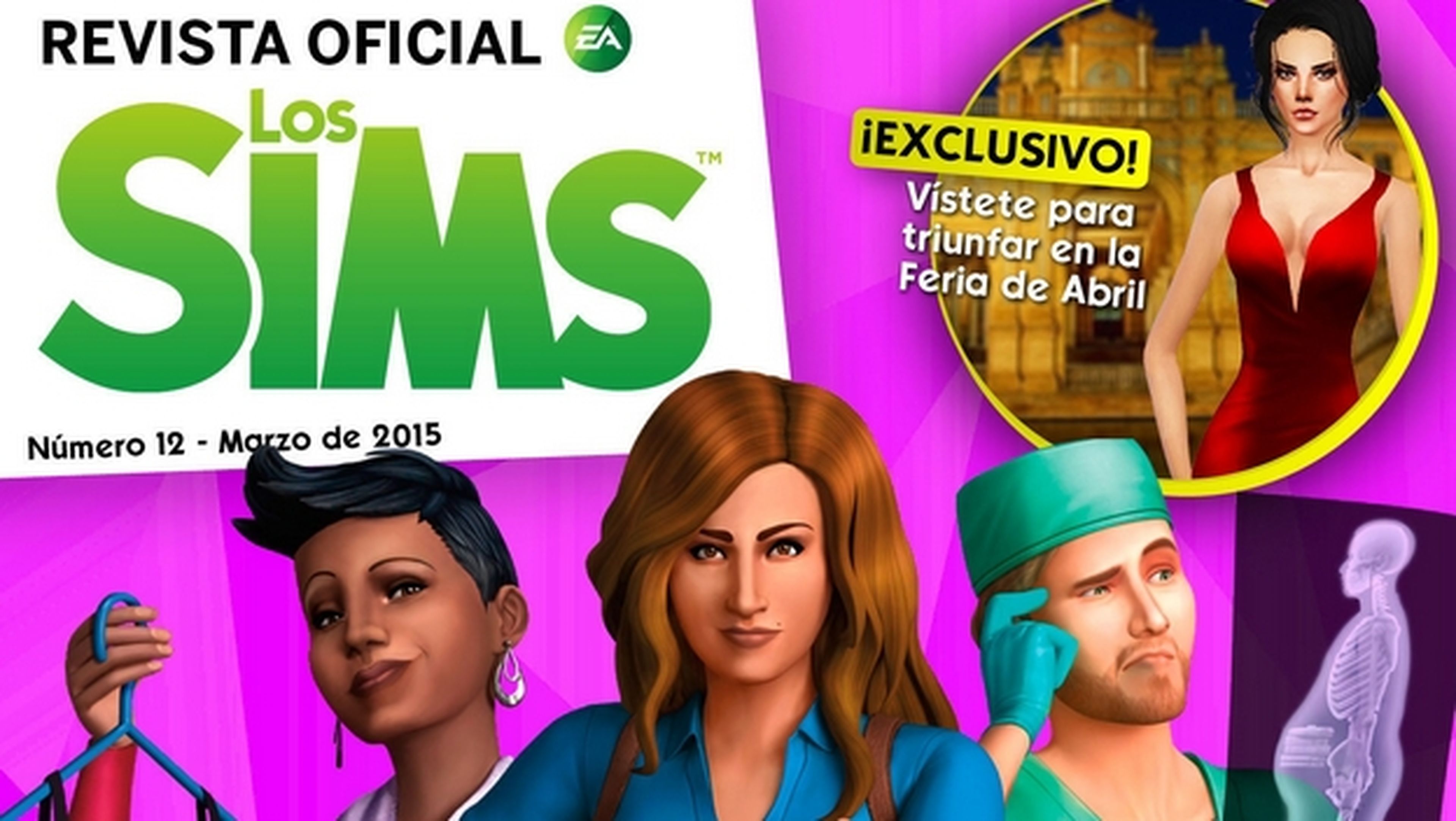 Revista Oficial de los Sims Número 12. Descárgala gratis para iOS y Android. Con toda la información de la primera expansión Los Sims 4 ¡A Trabajar!