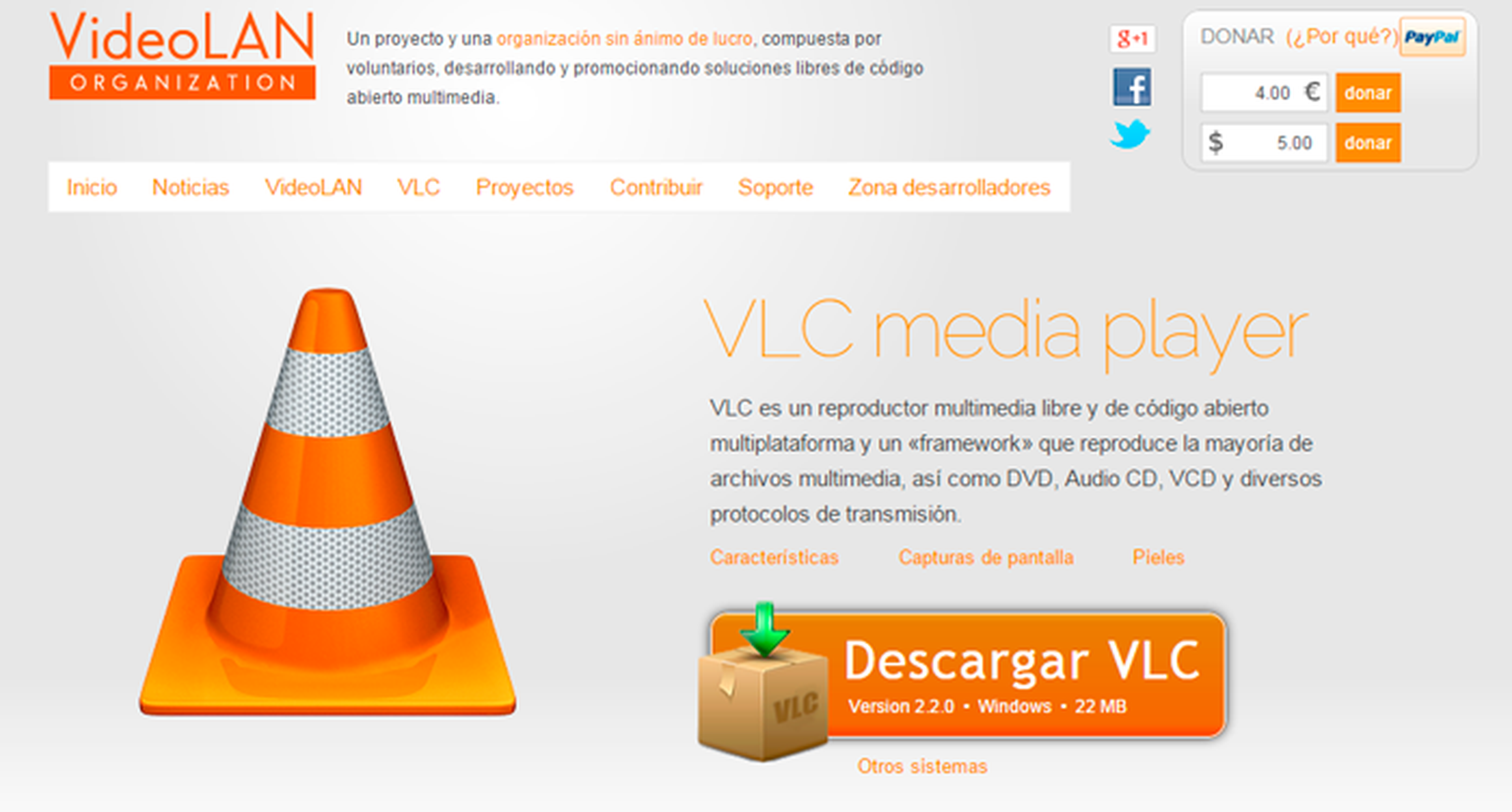 Instala VLC Media Player