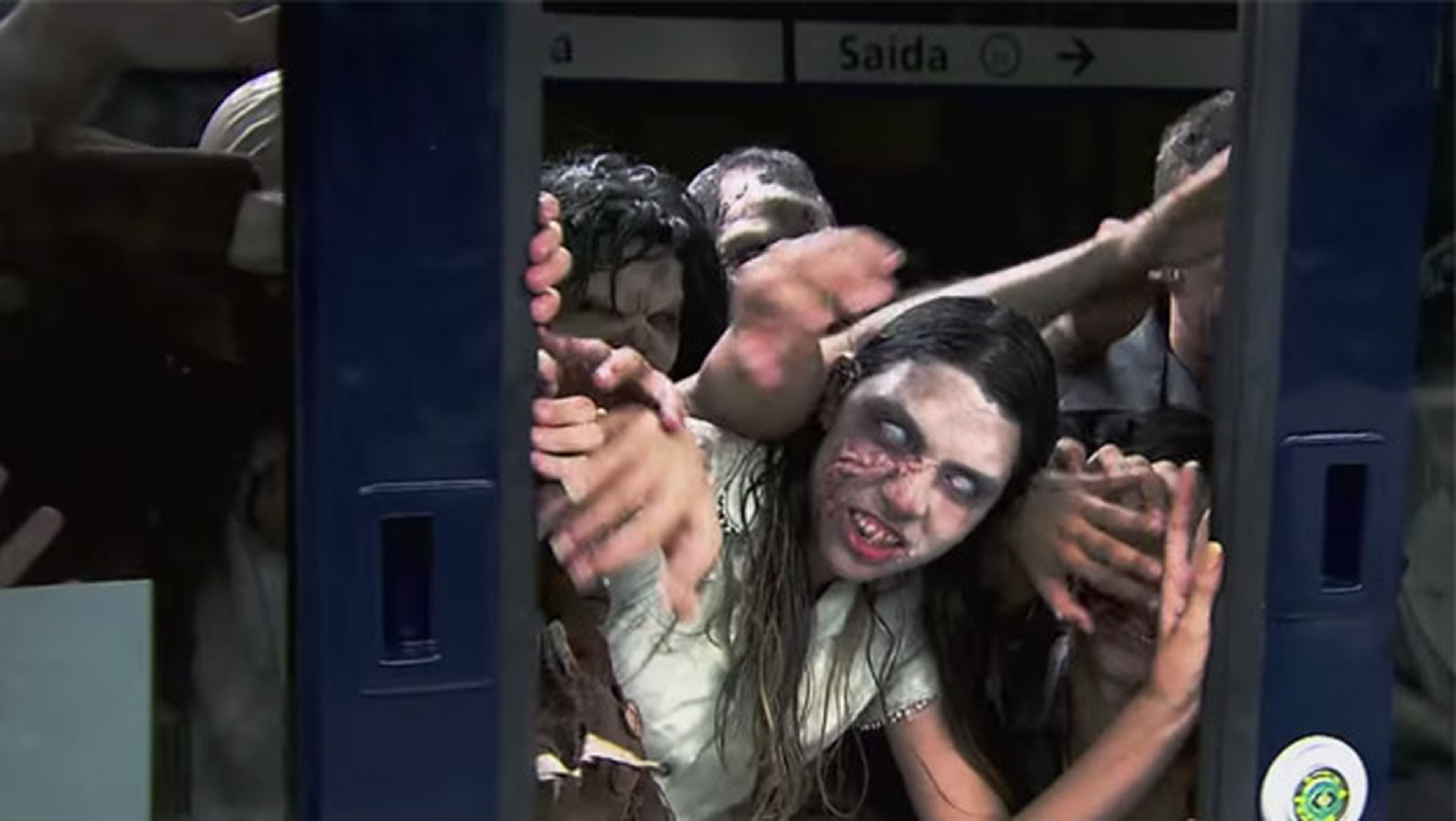 zombies metro broma viral arrasa internet