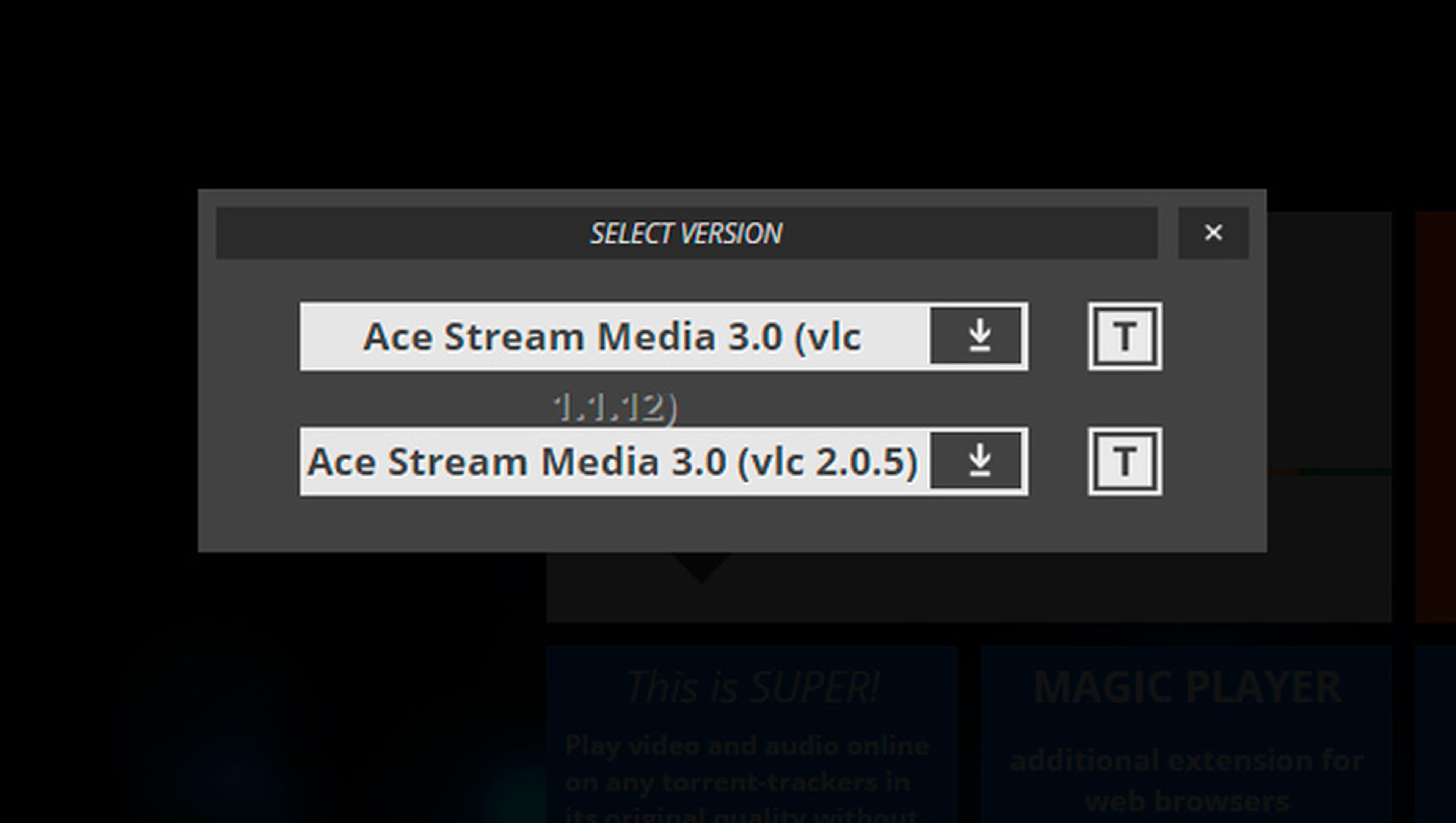 Descarga Ace Stream en tu equipo