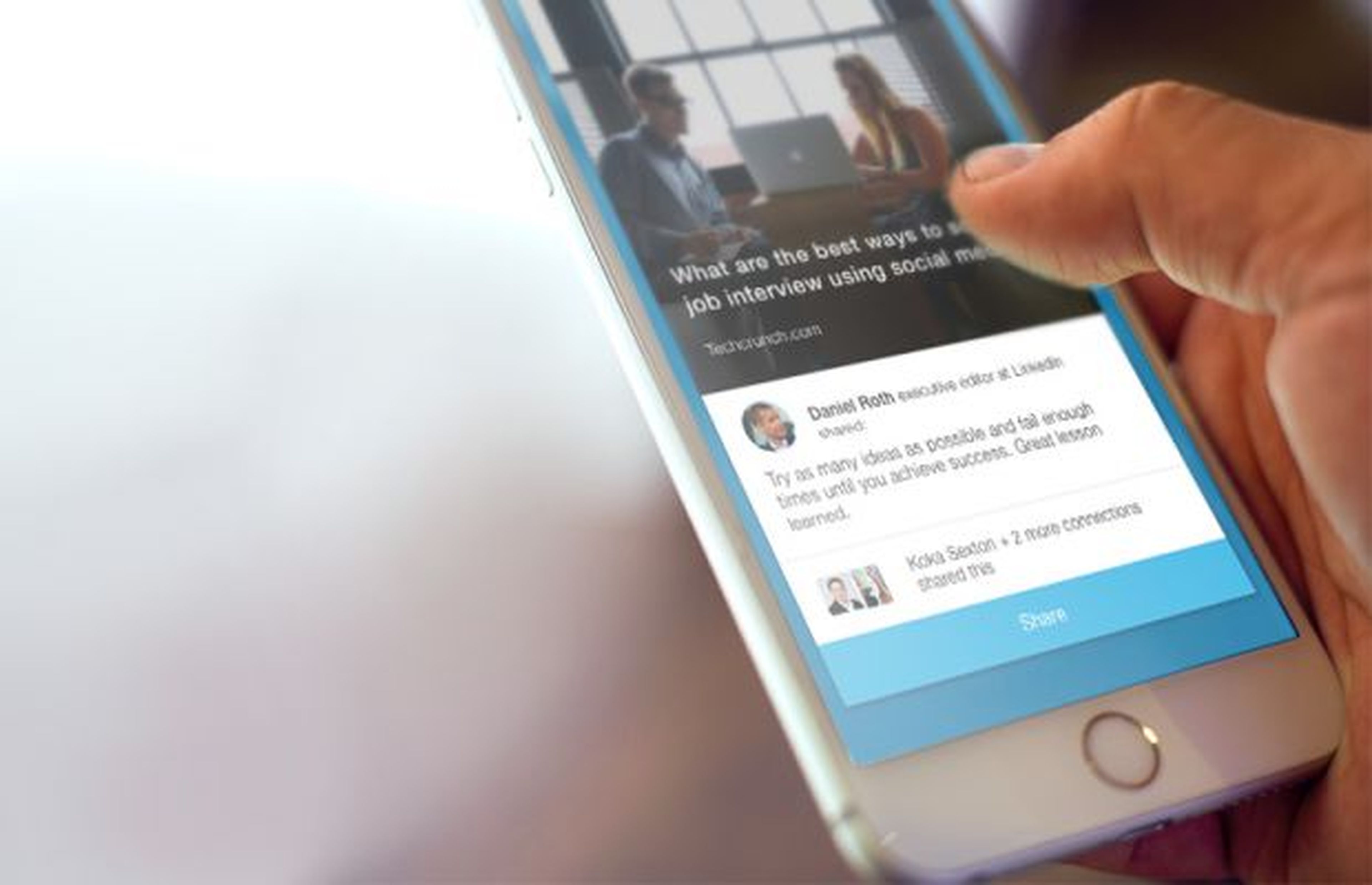 LinkedIn Elevate, app para que los empleados compartan contenido de su empresa en las redes sociales