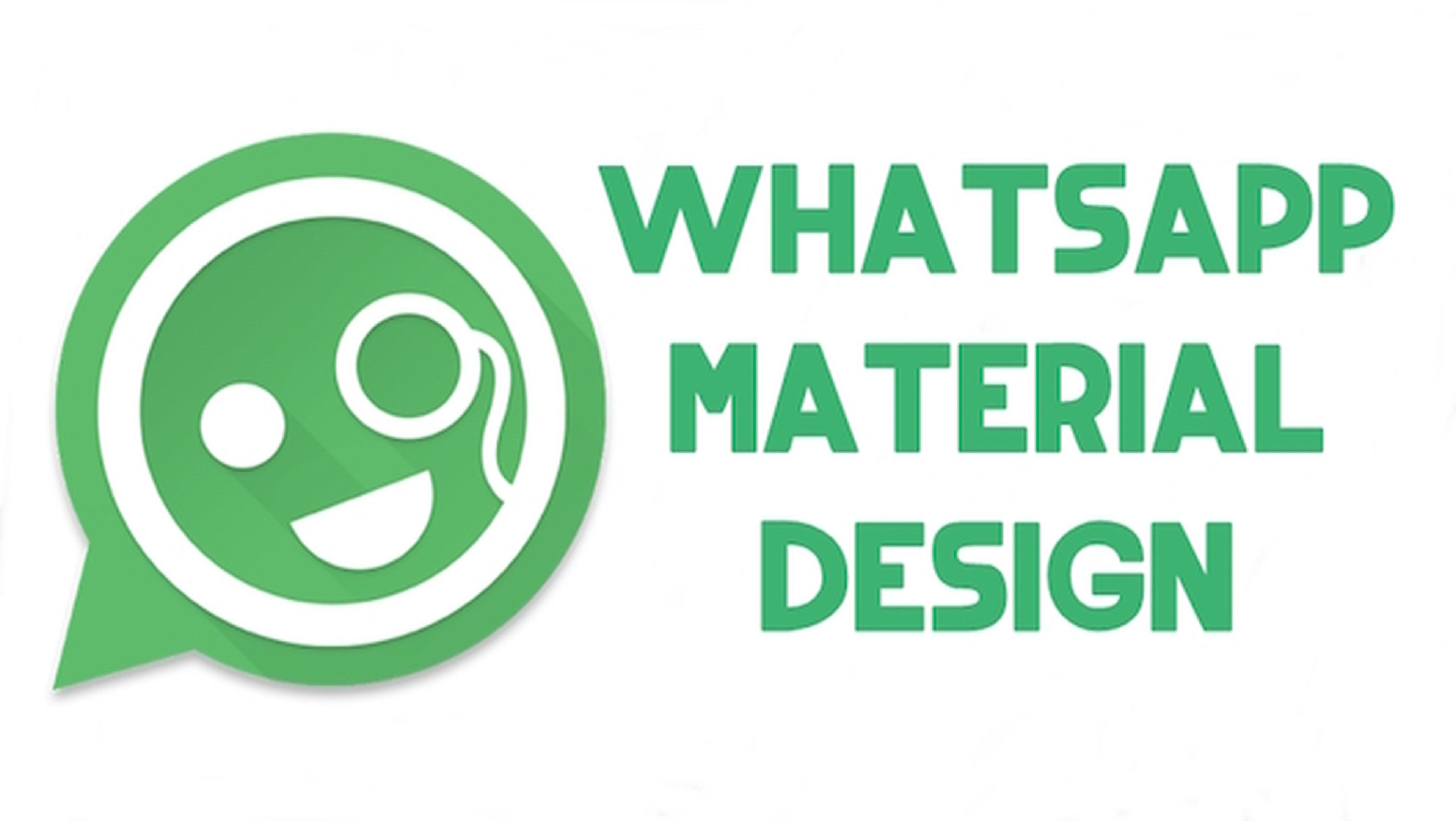 WhatsApp recibe actualización a material design