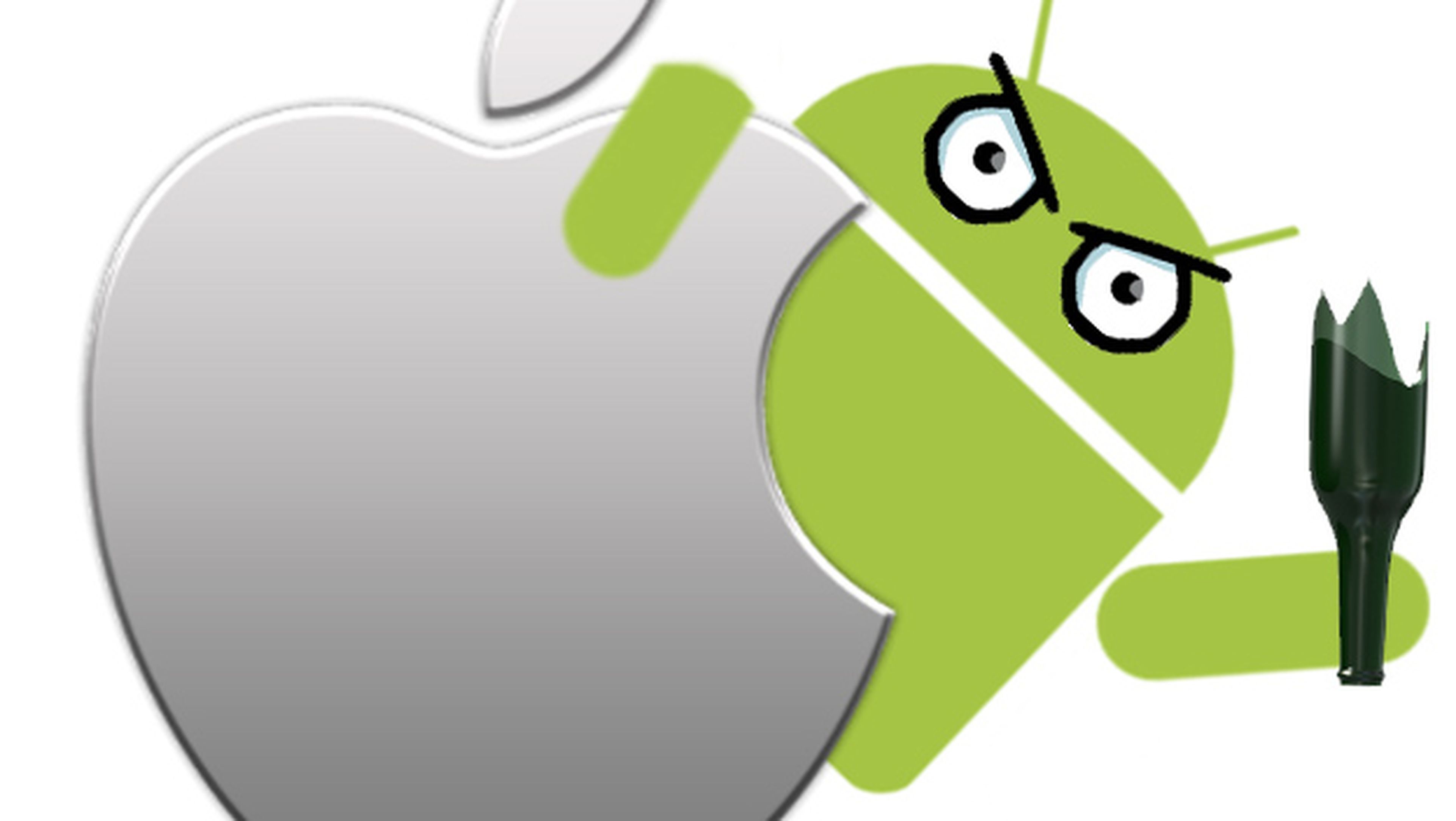 mejor apple android