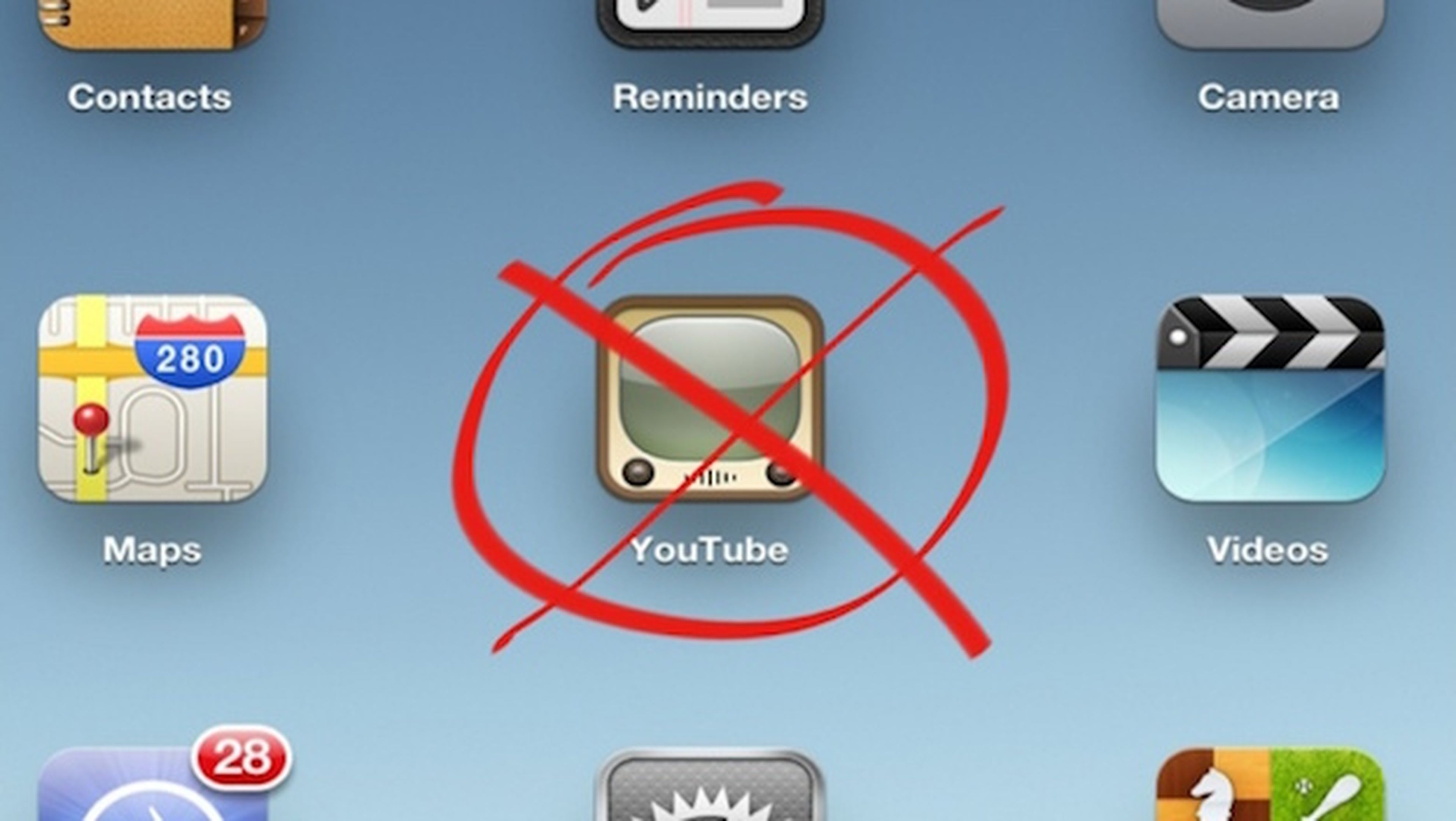 YouTube no funcionará en dispositivos iOS viejos