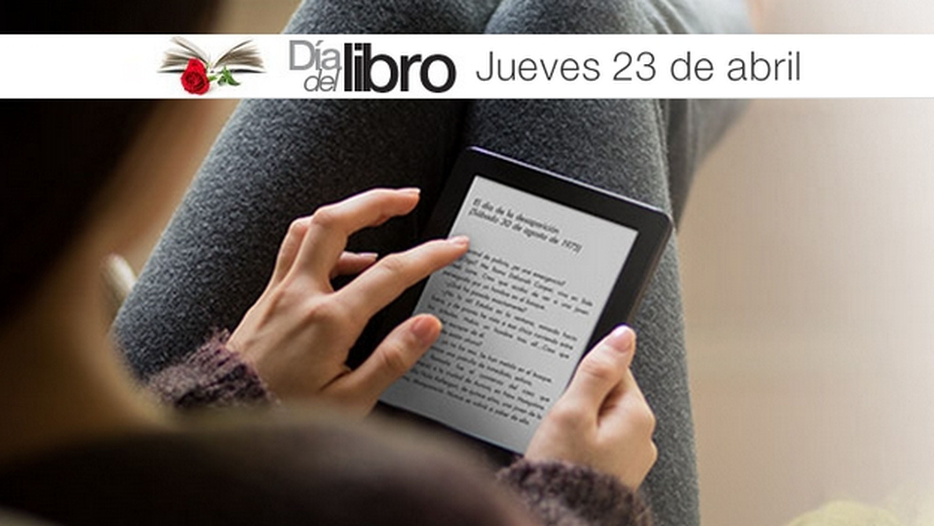 Día del Libro en Amazon: Kindle Paperwhite rebajado a 99€ y ebooks a 1€.