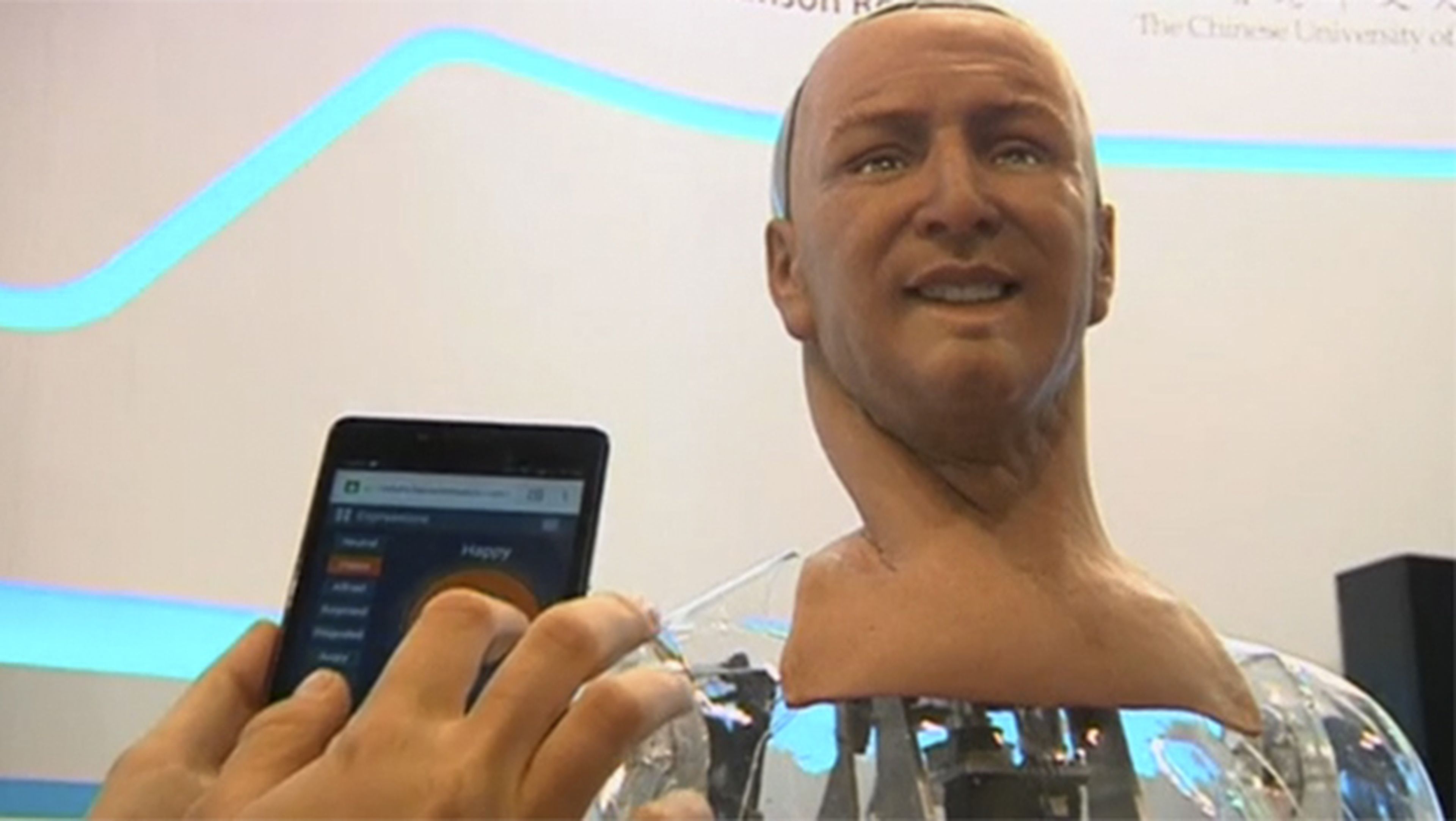 Han, un robot que interpreta e imita expresiones faciales