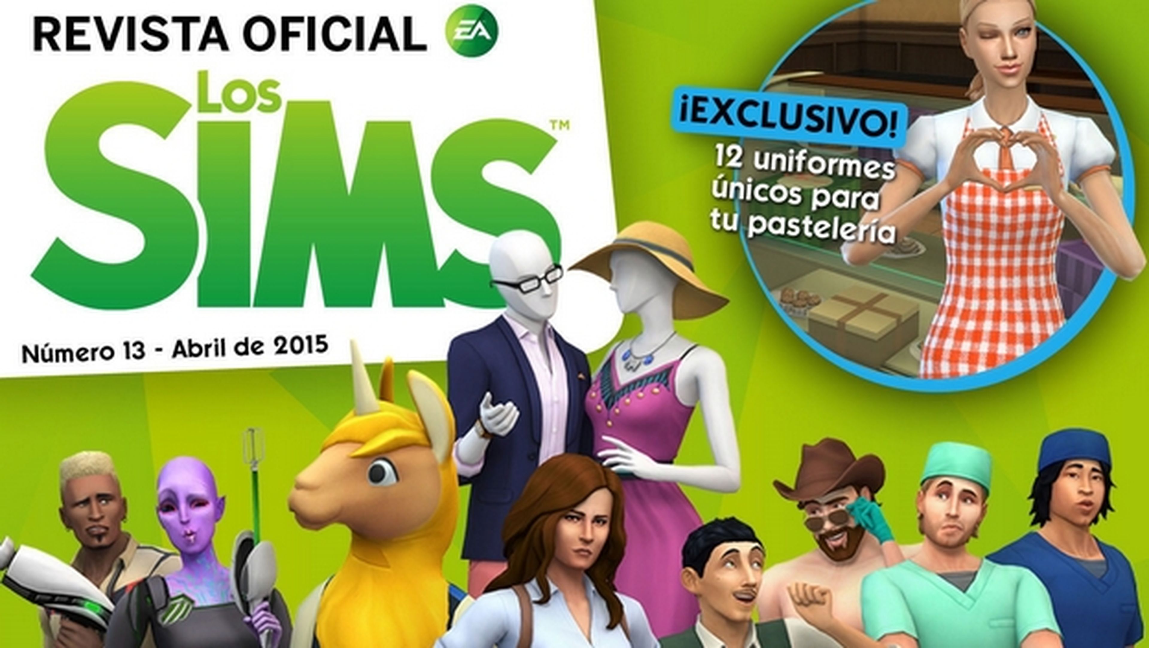 Ya puedes descargar gratis la Revista Oficial de los Sims 13.
