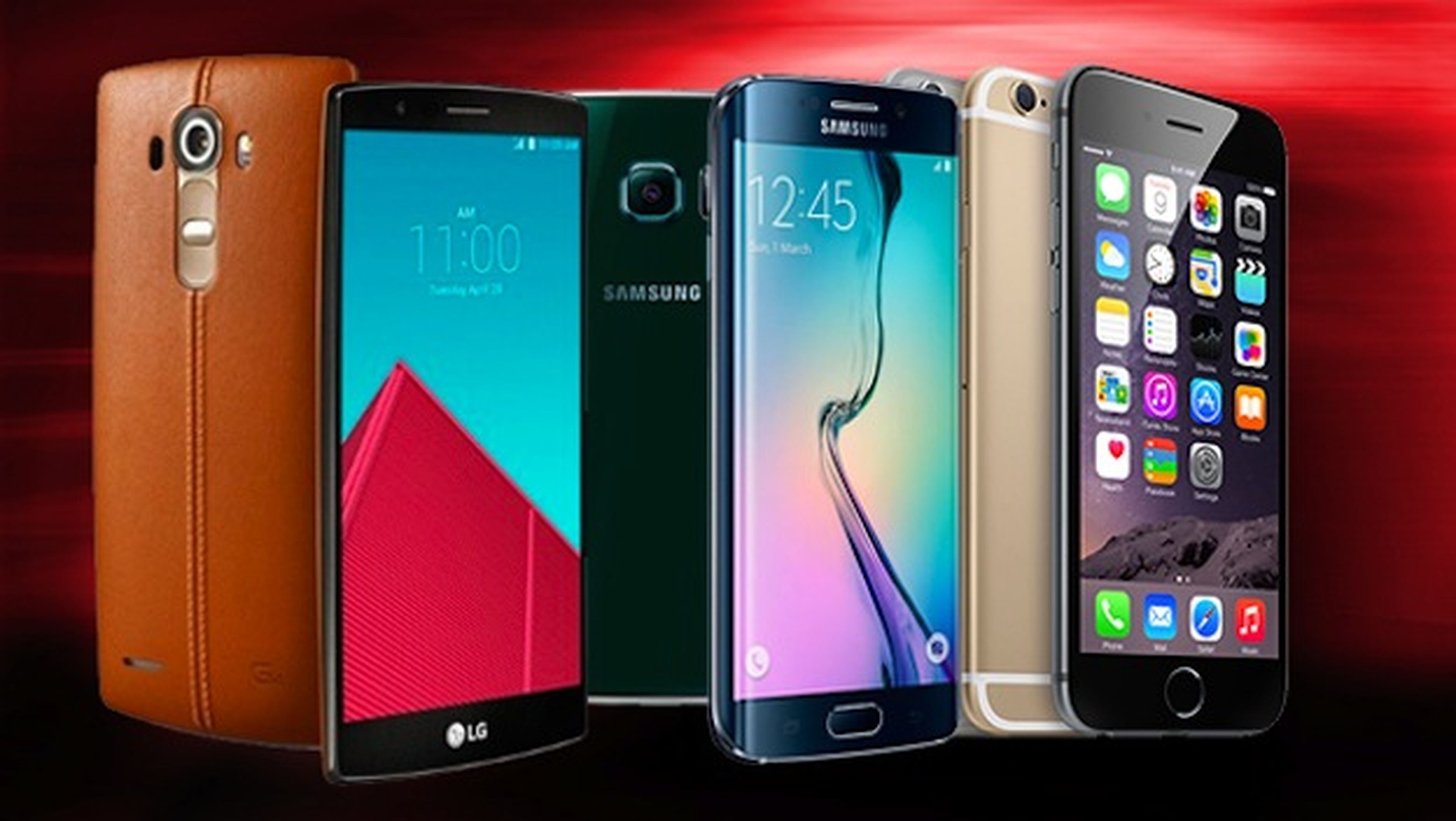 LG G4, Galaxy S6, iPhone 6, HTC One M9, Z4... ¿Cuál es mejor?
