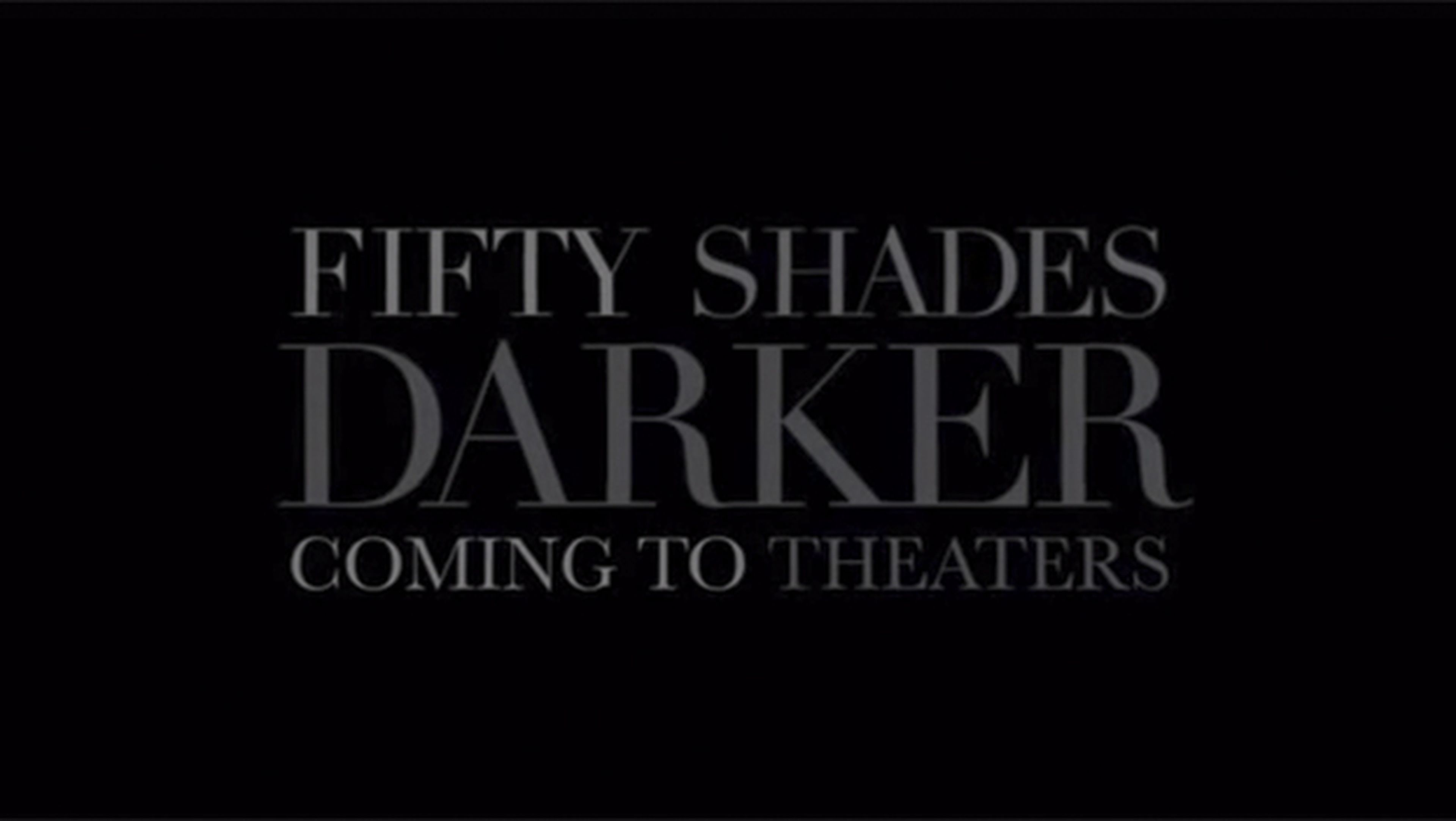 Llega el primer teaser de la secuela de "50 sombras de Grey"