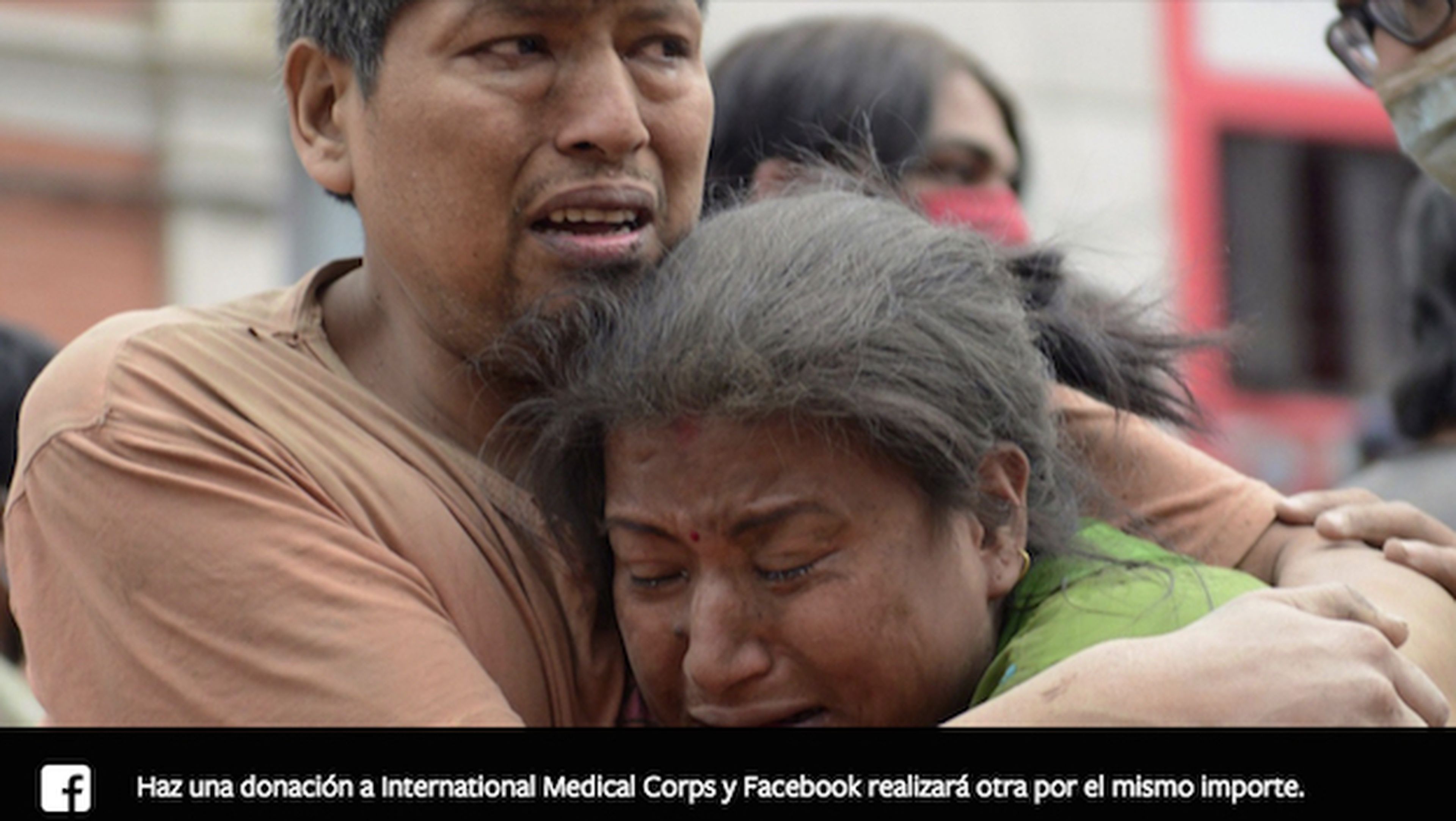 Facebook se vuelca con los afectados del terremoto de Nepal