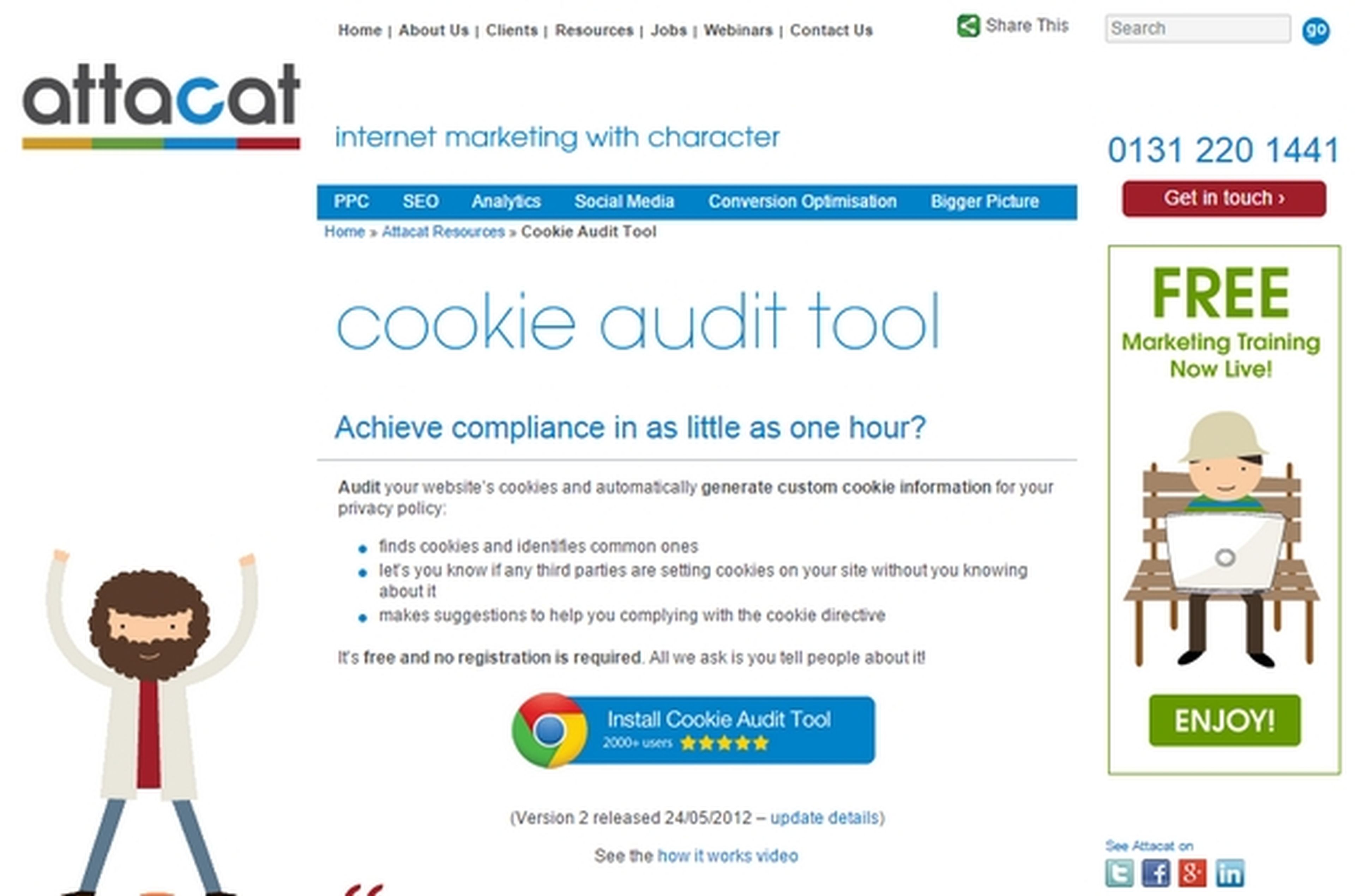 Cookie Audit Tool